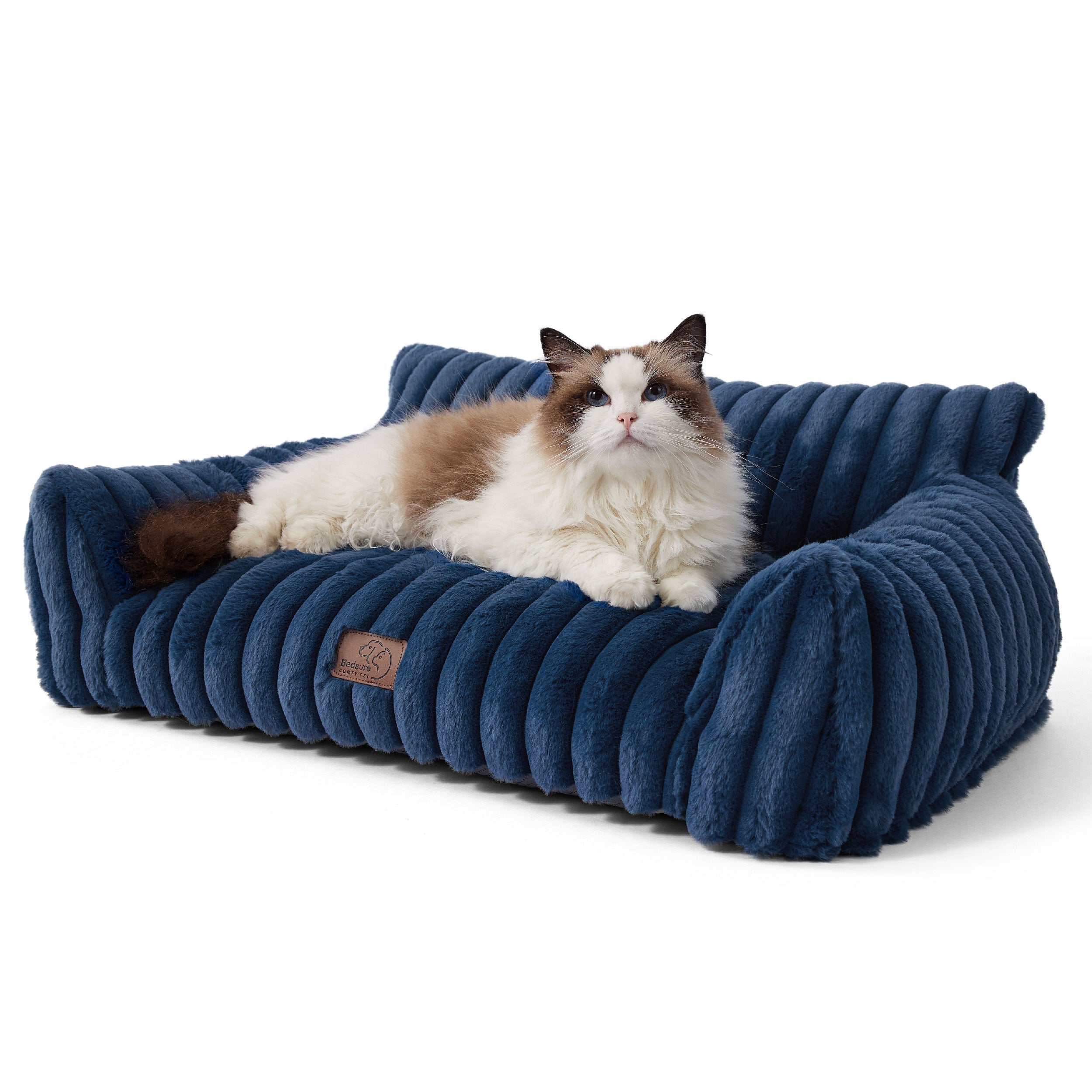 Corduroy Fleece Cat Couch