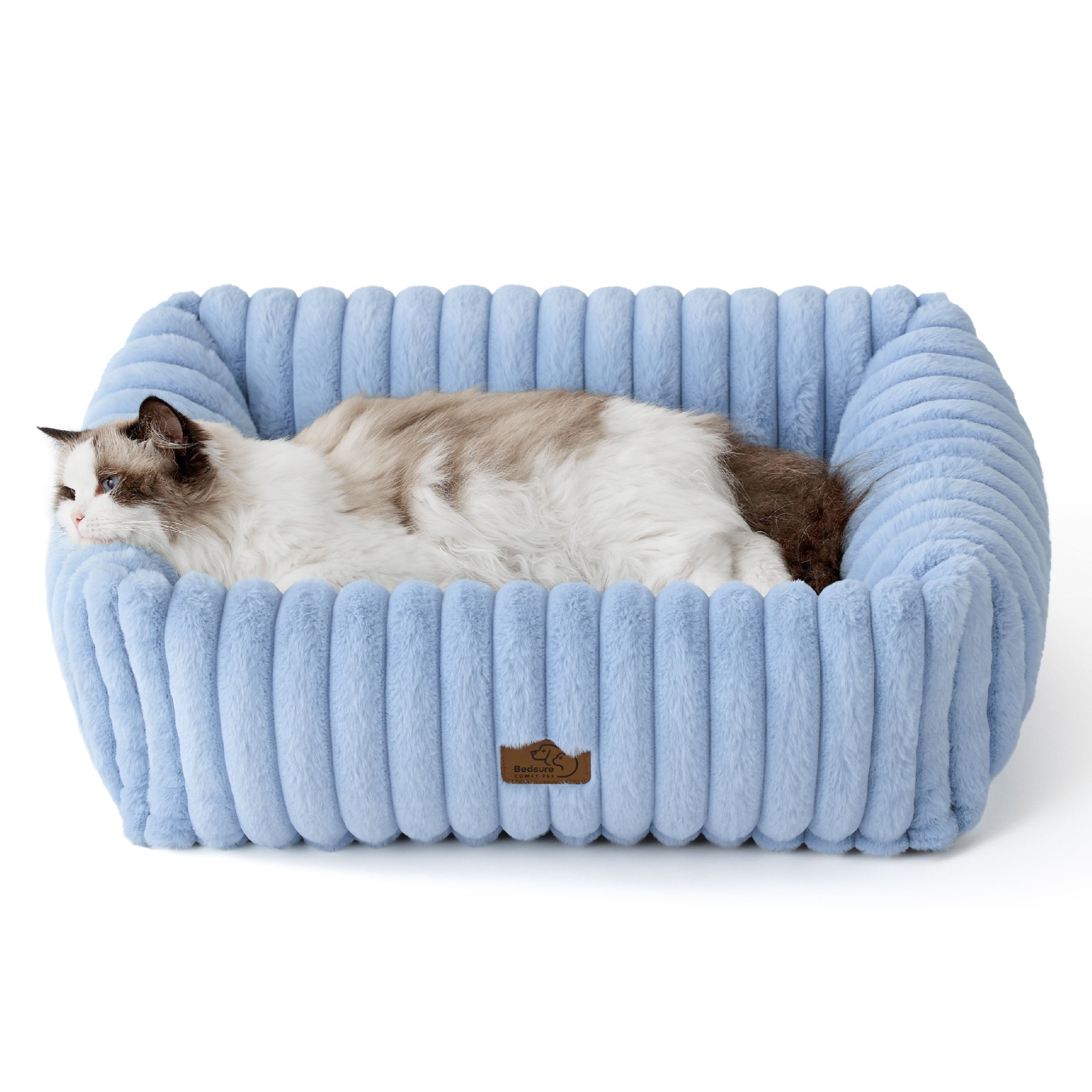 Corduroy Fleece Pet Bed