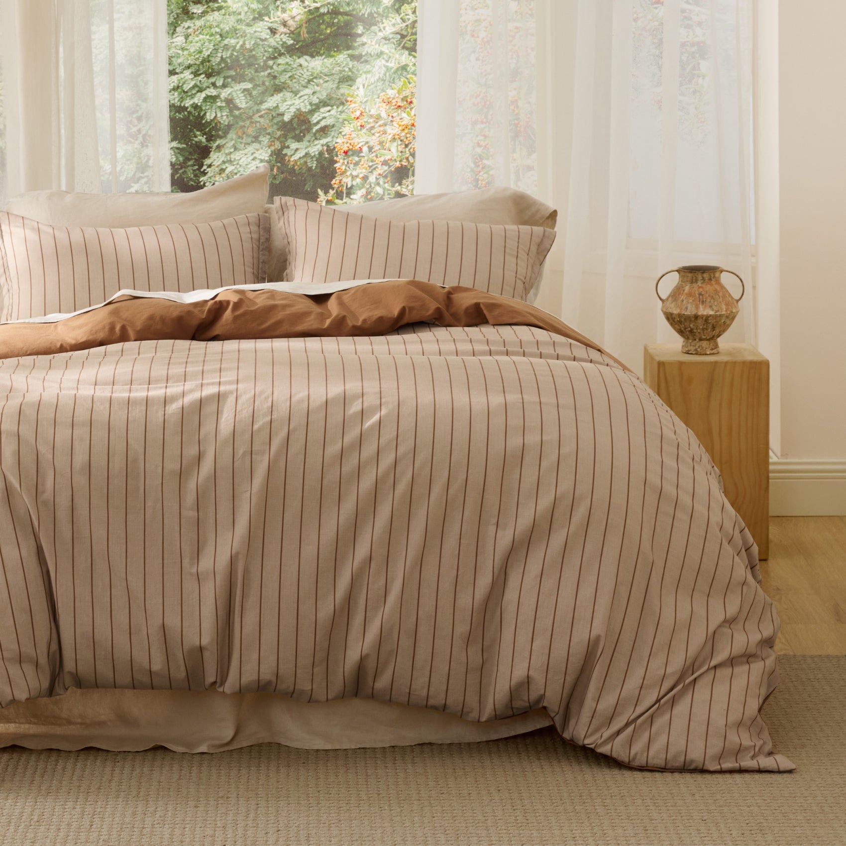 Natural Weekend Washed Cotton Stripe Bundle