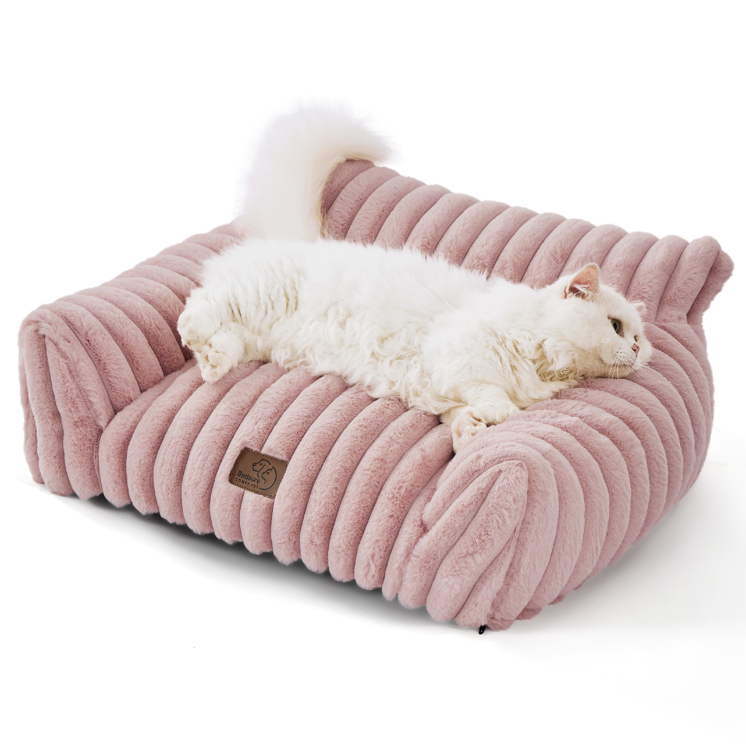 Corduroy Fleece Cat Couch