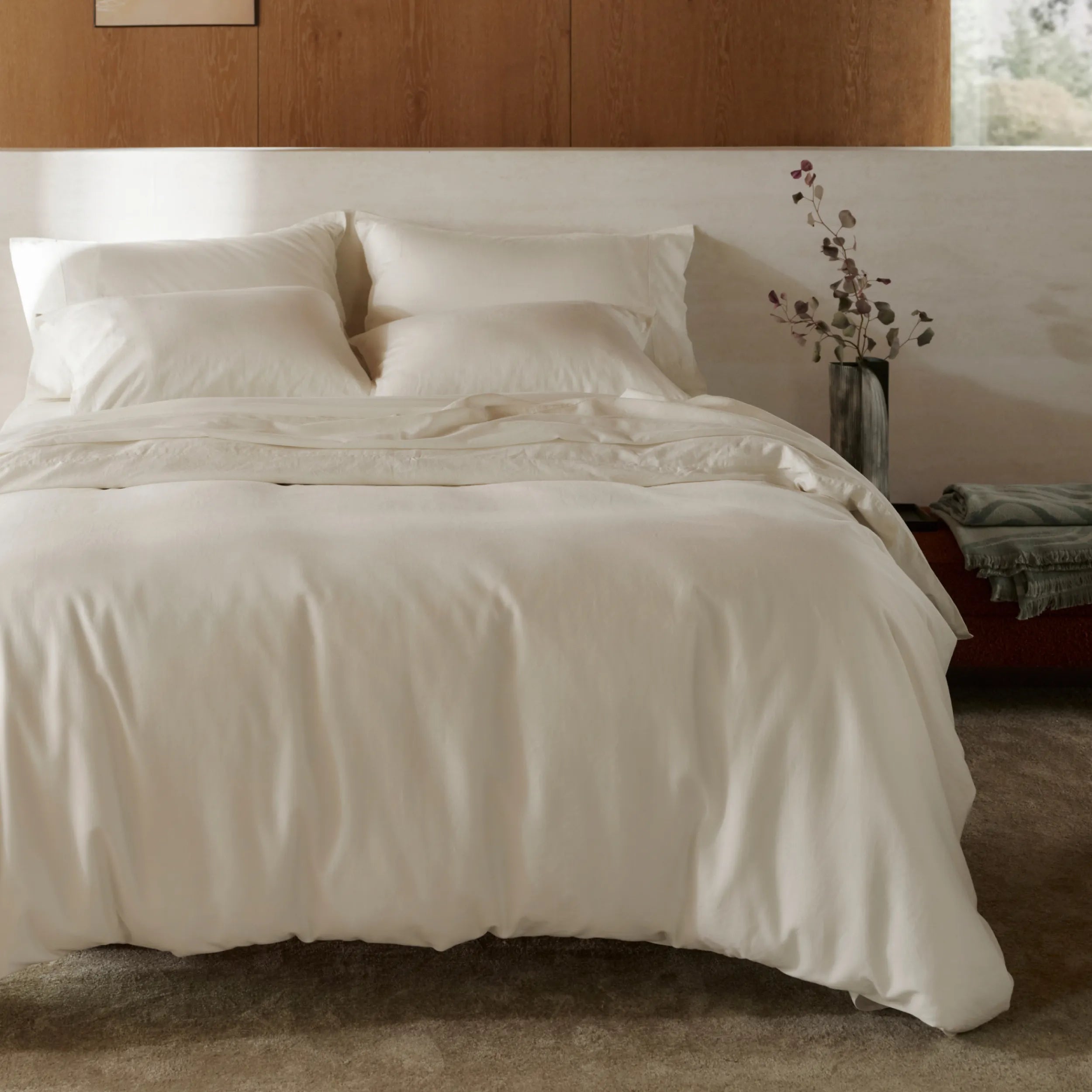 GentleSoft® Organic Cotton Duvet Cover Set