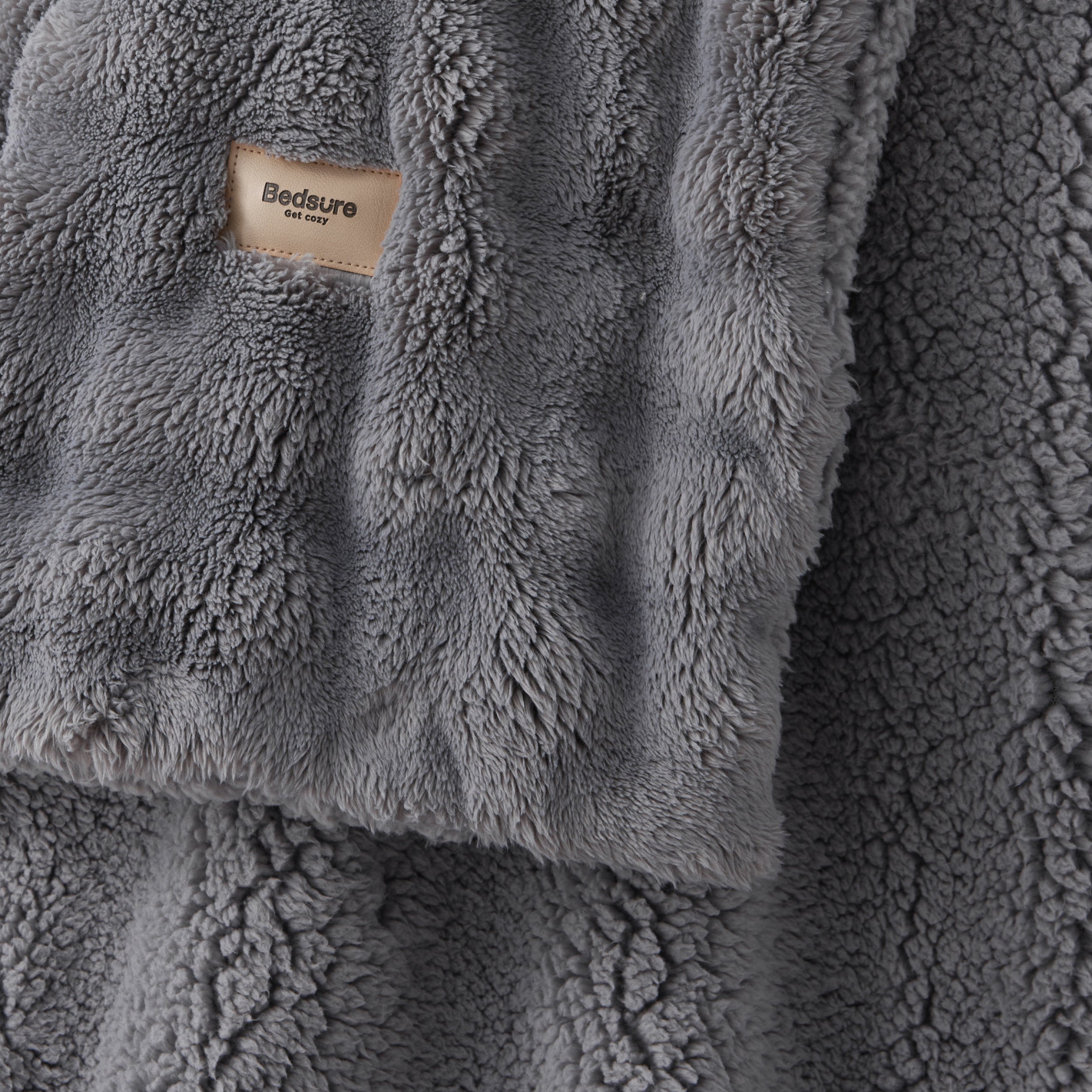 Bubble Sherpa Fleece Blanket
