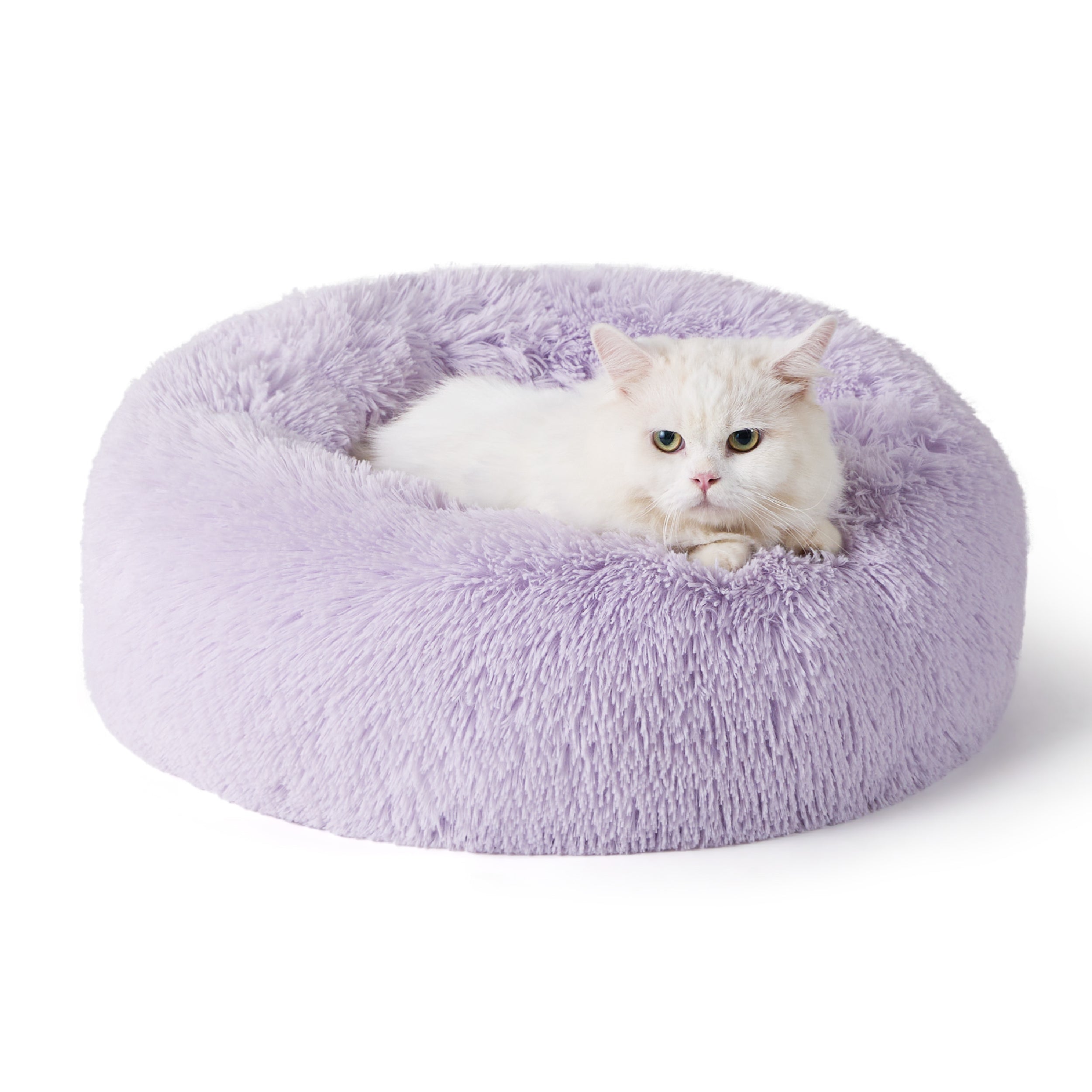 Calming Donut Bed for Dogs and Cats