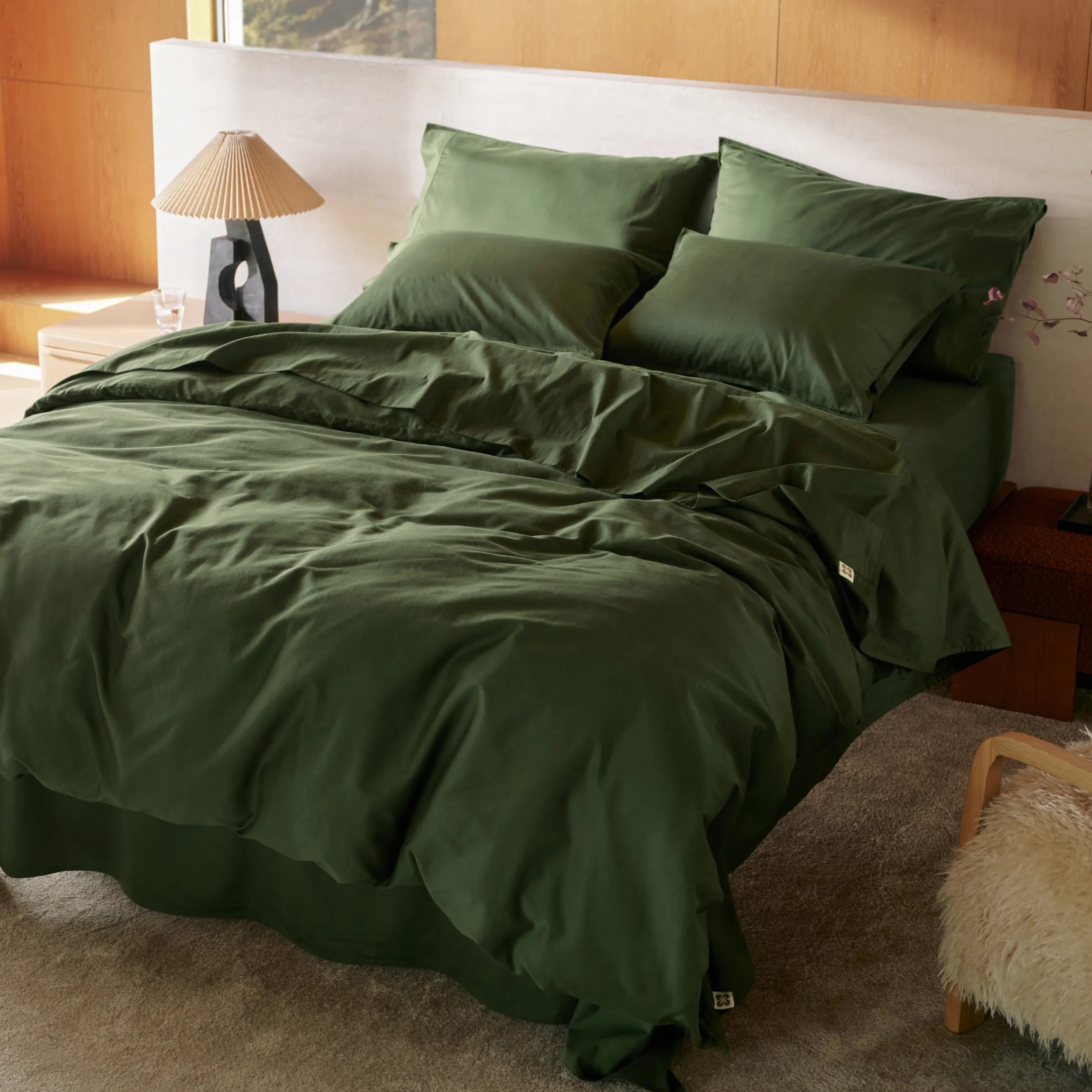 GentleSoft® Organic Cotton Duvet Cover Set