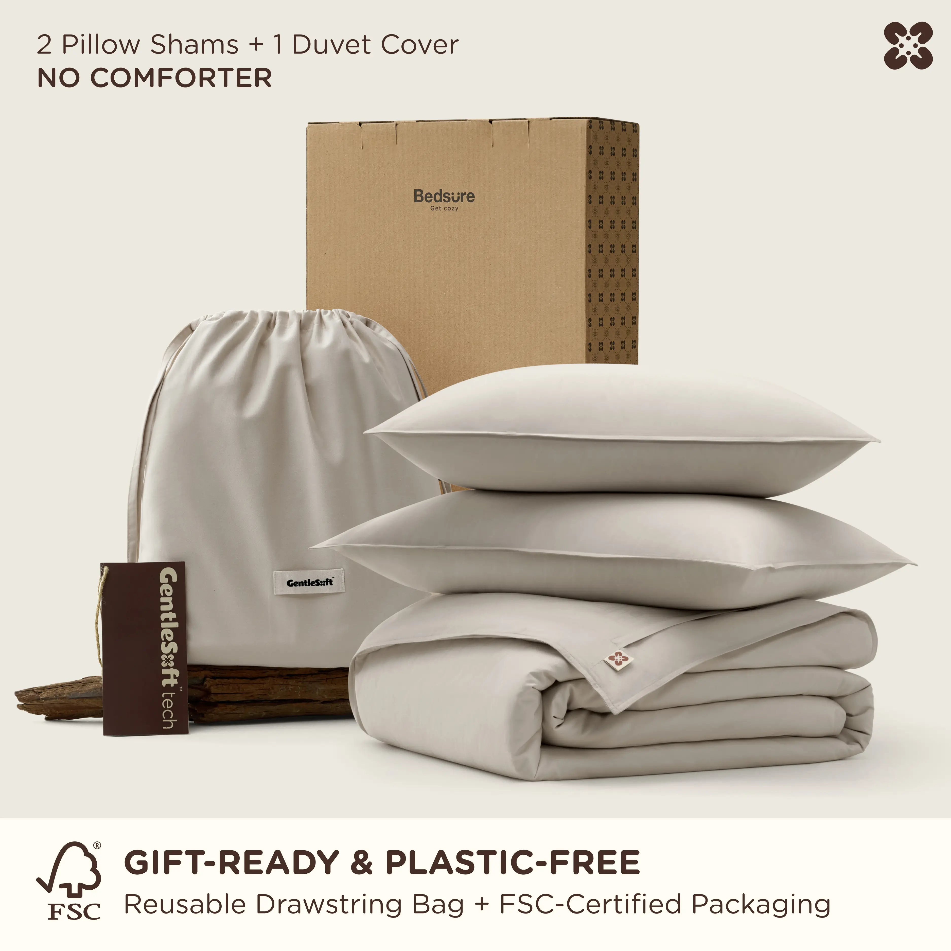 GentleSoft® Serene Blend Duvet Cover Set