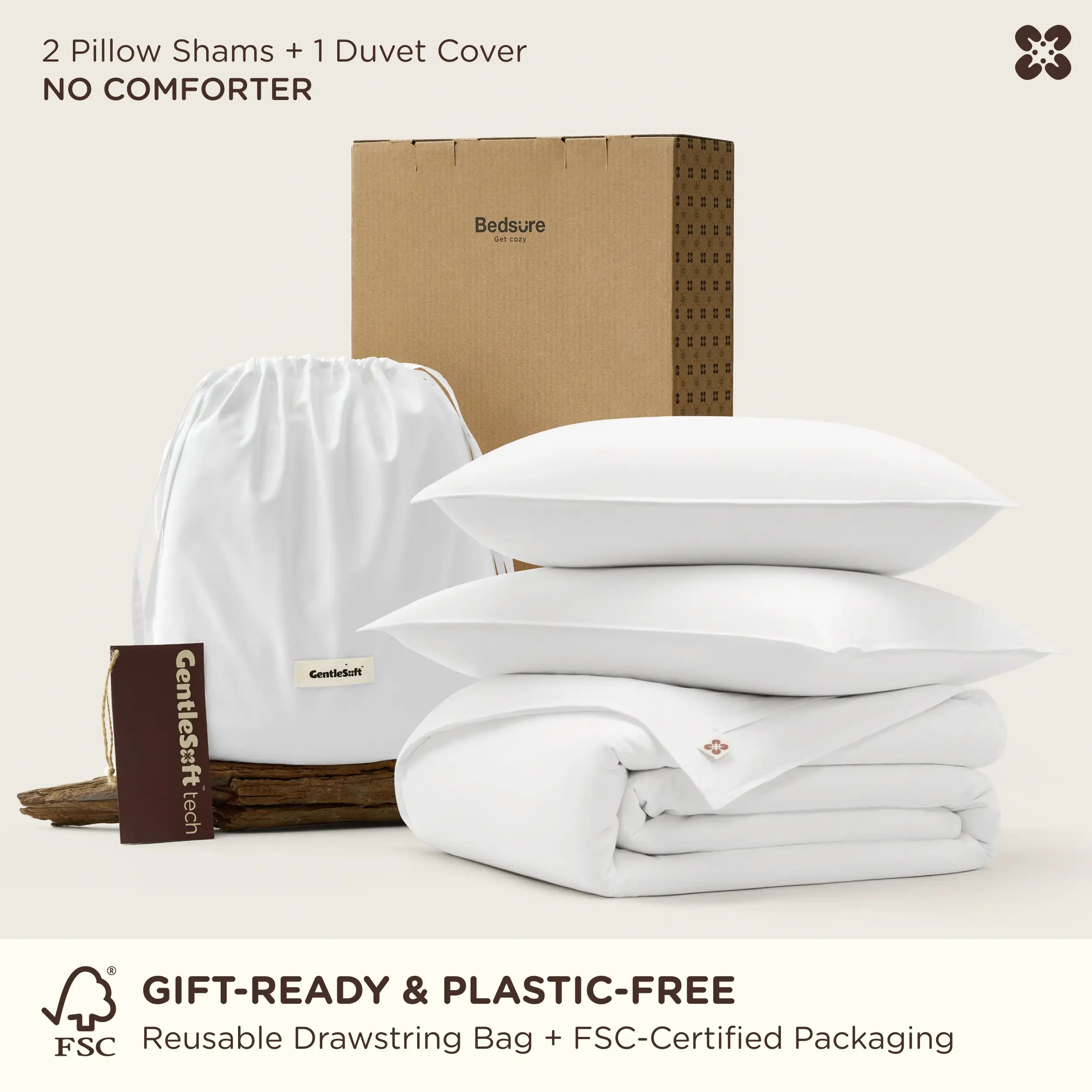 GentleSoft® Serene Blend Duvet Cover Set