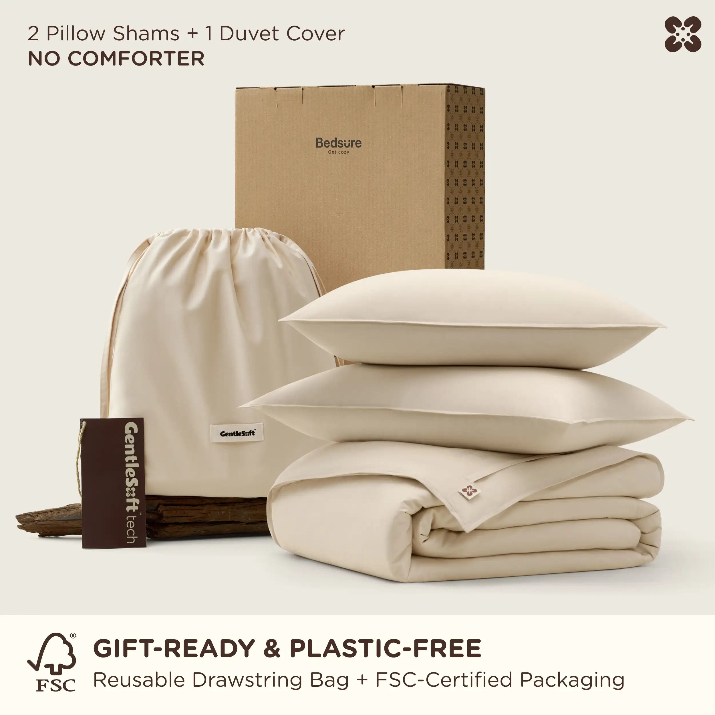 GentleSoft® Serene Blend Duvet Cover Set