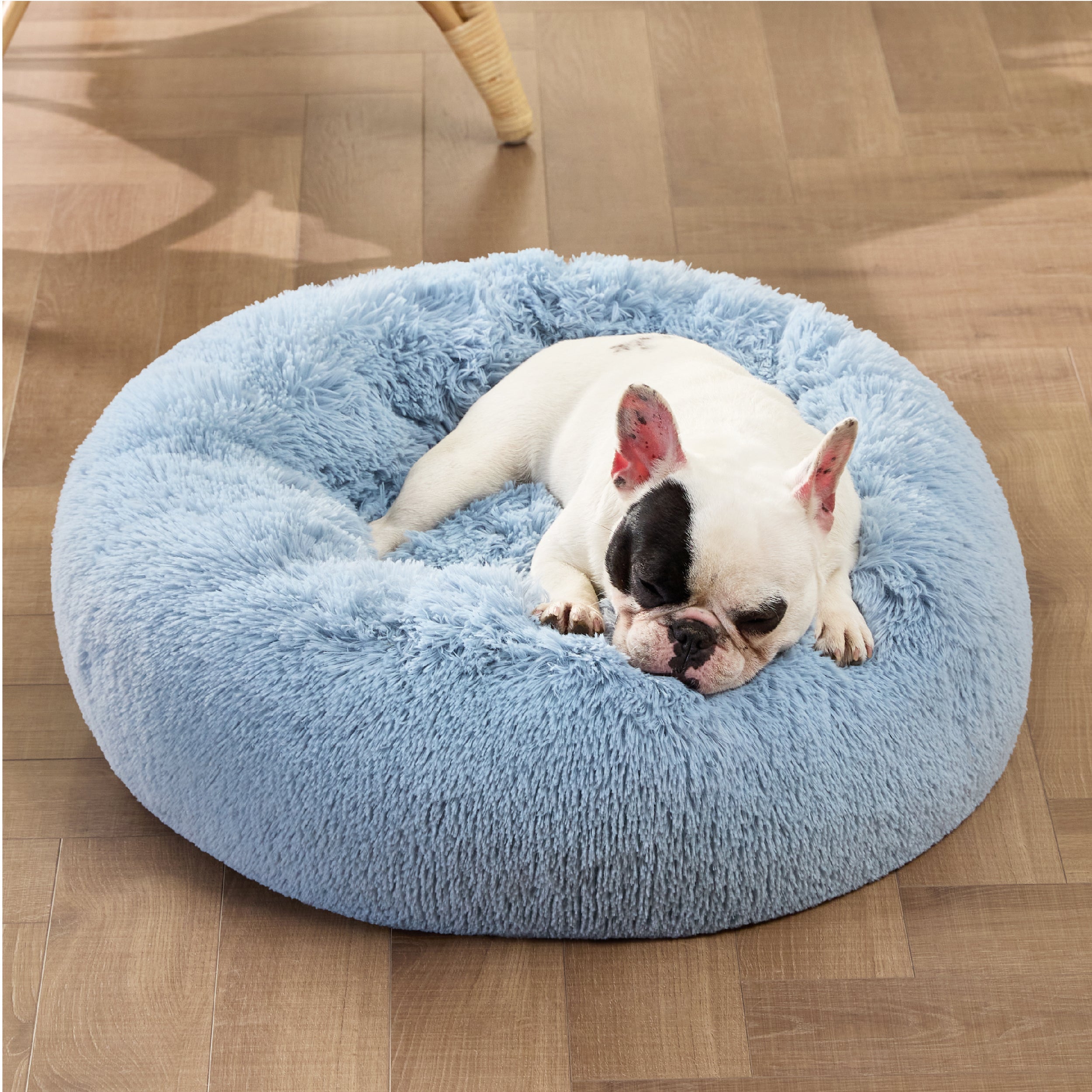 Calming Donut Bed for Dogs and Cats