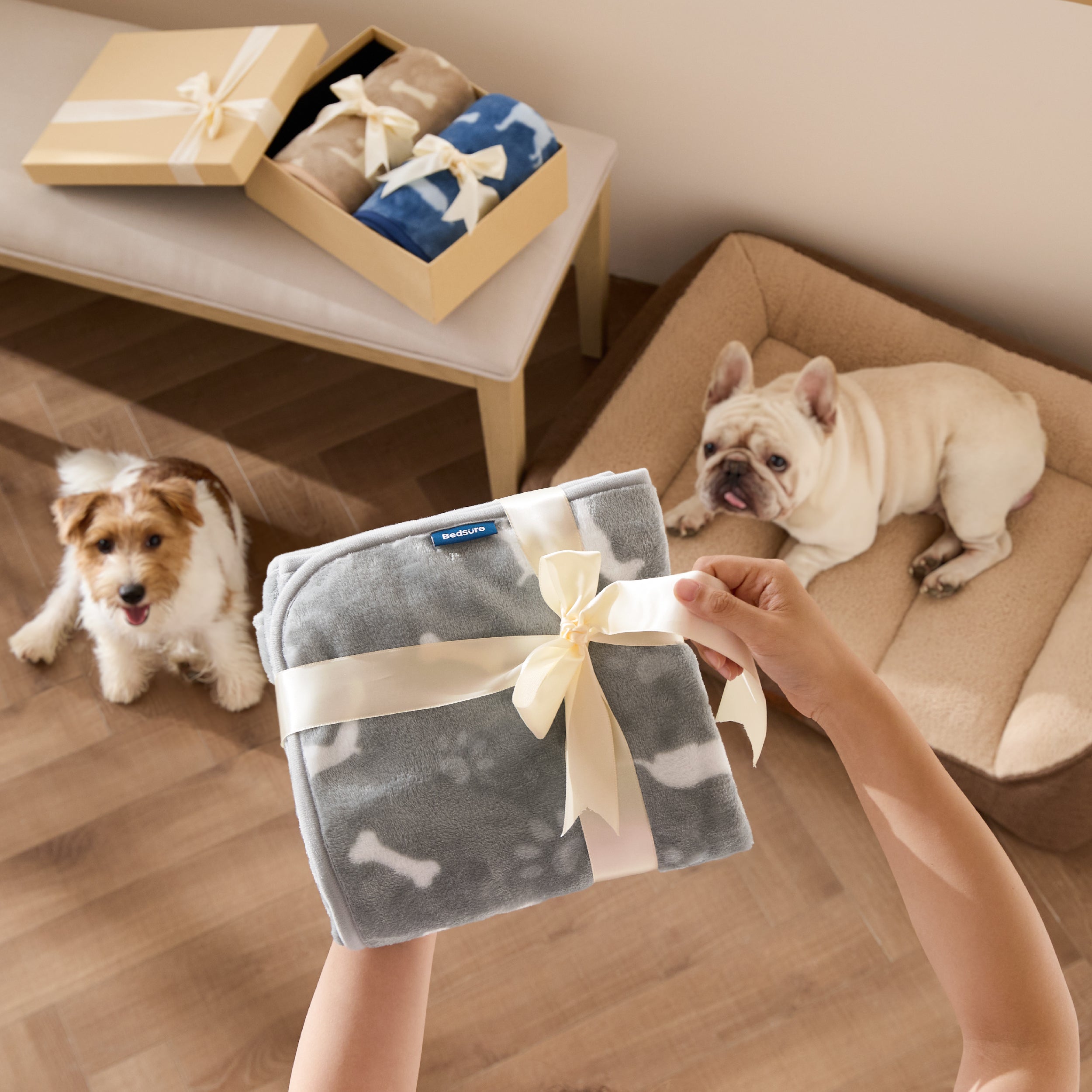 Pet Blankets Three-Pack