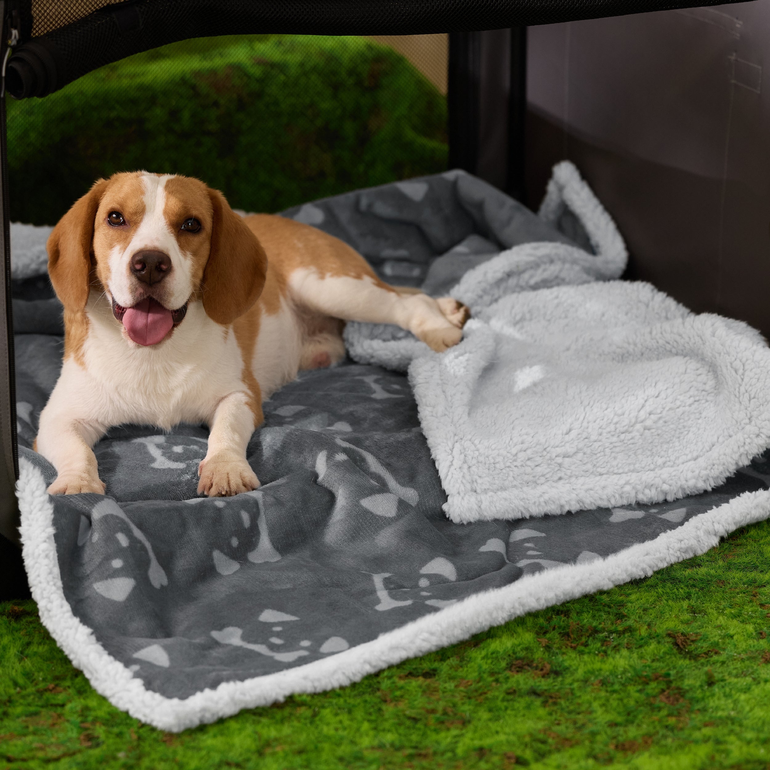 Reversible Waterproof Sherapa Blanket