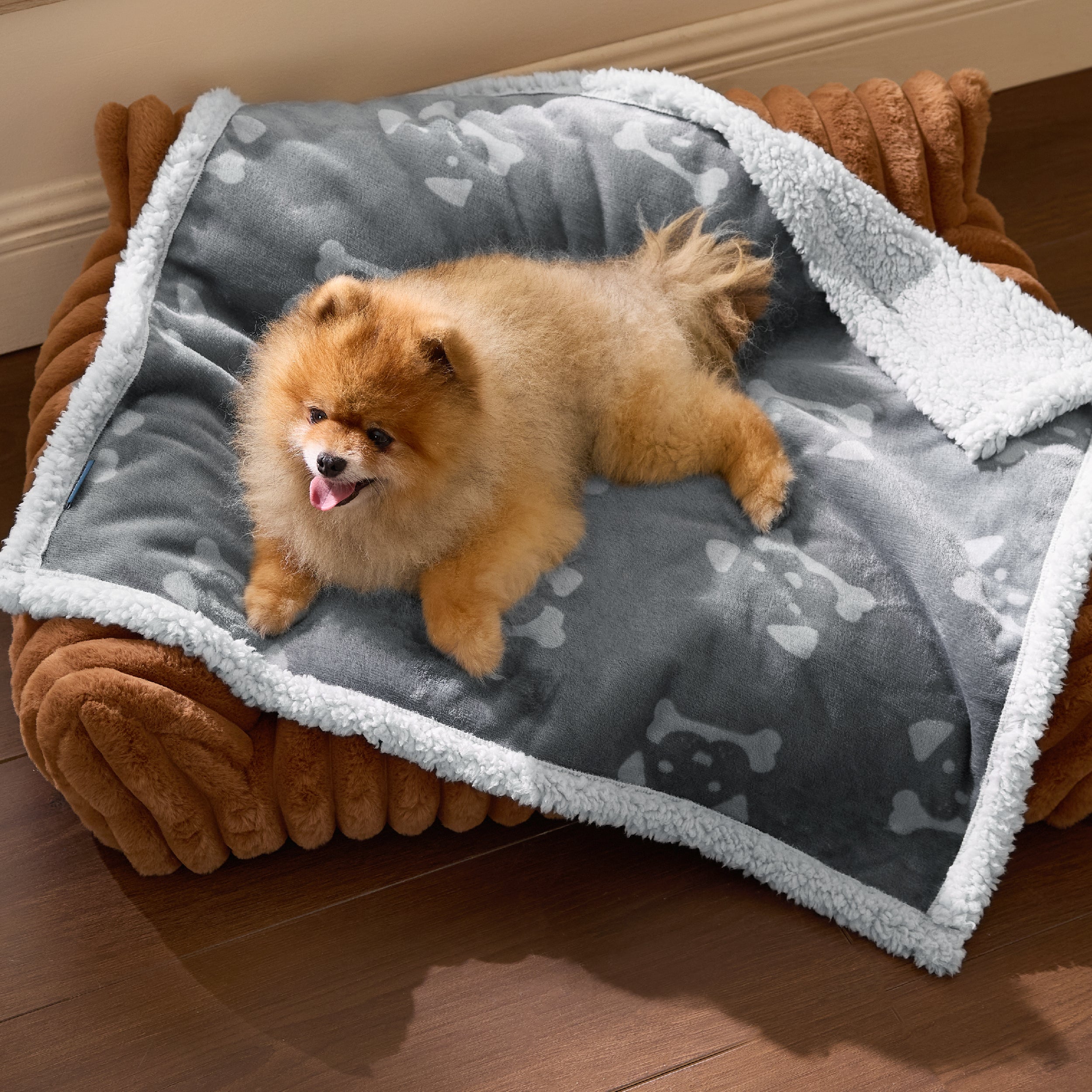 Reversible Waterproof Sherapa Blanket