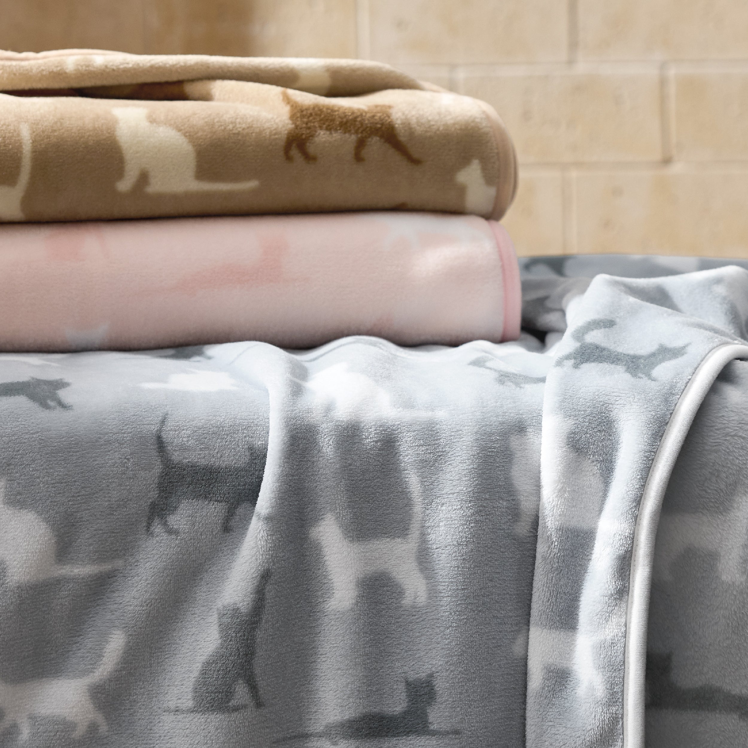 Pet Blankets Three-Pack