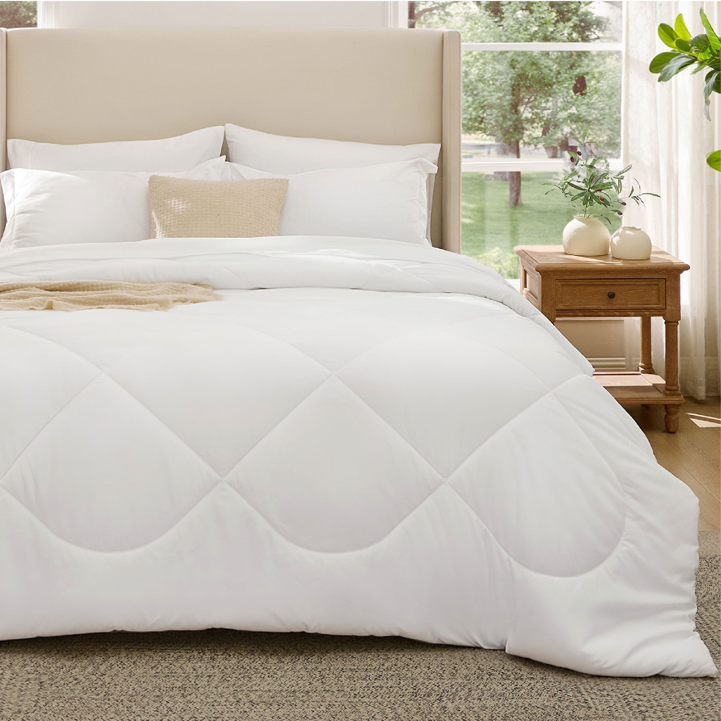 Gentlesoft® Diamond Quilted Bed-in-a-bag