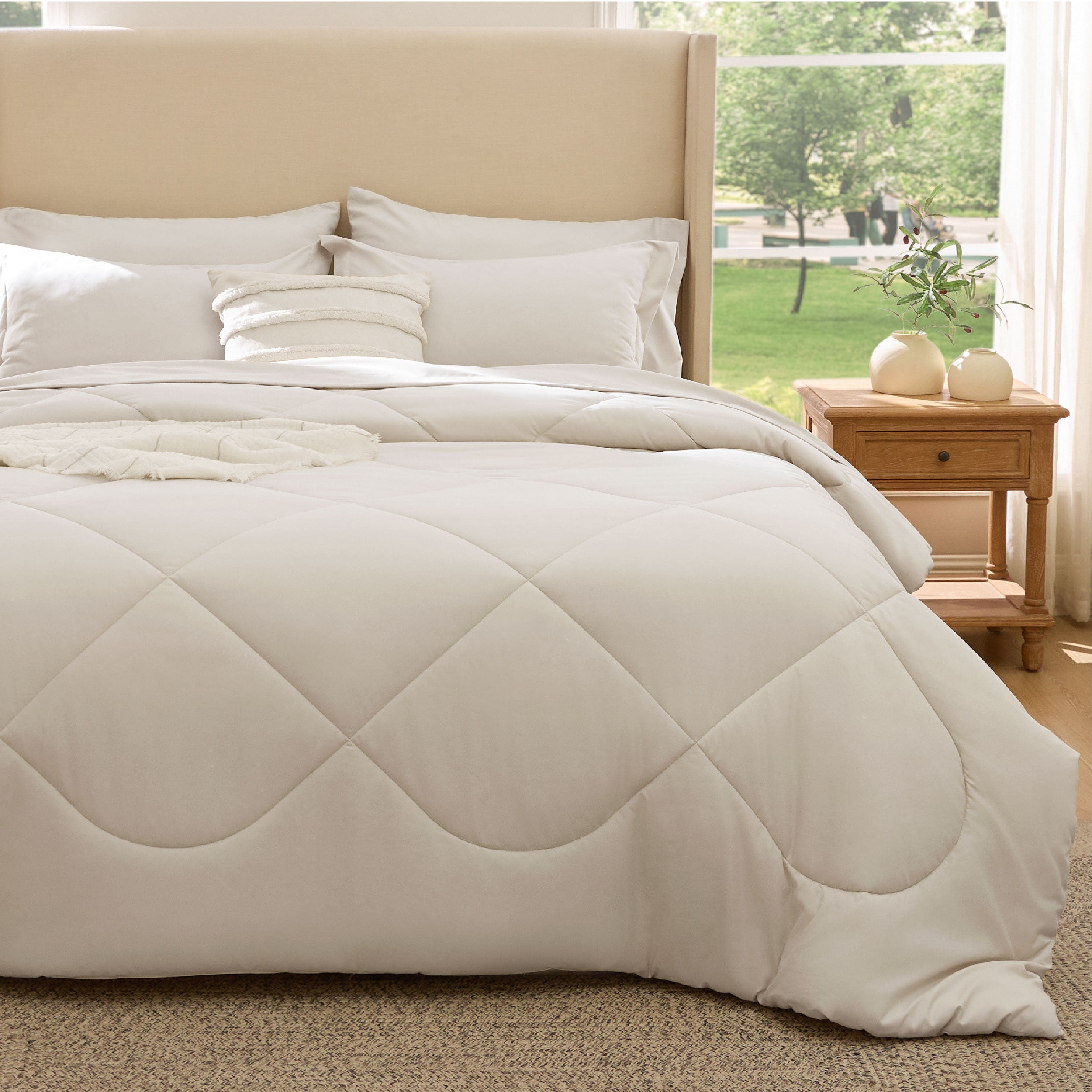 Gentlesoft® Diamond Quilted Bed-in-a-bag