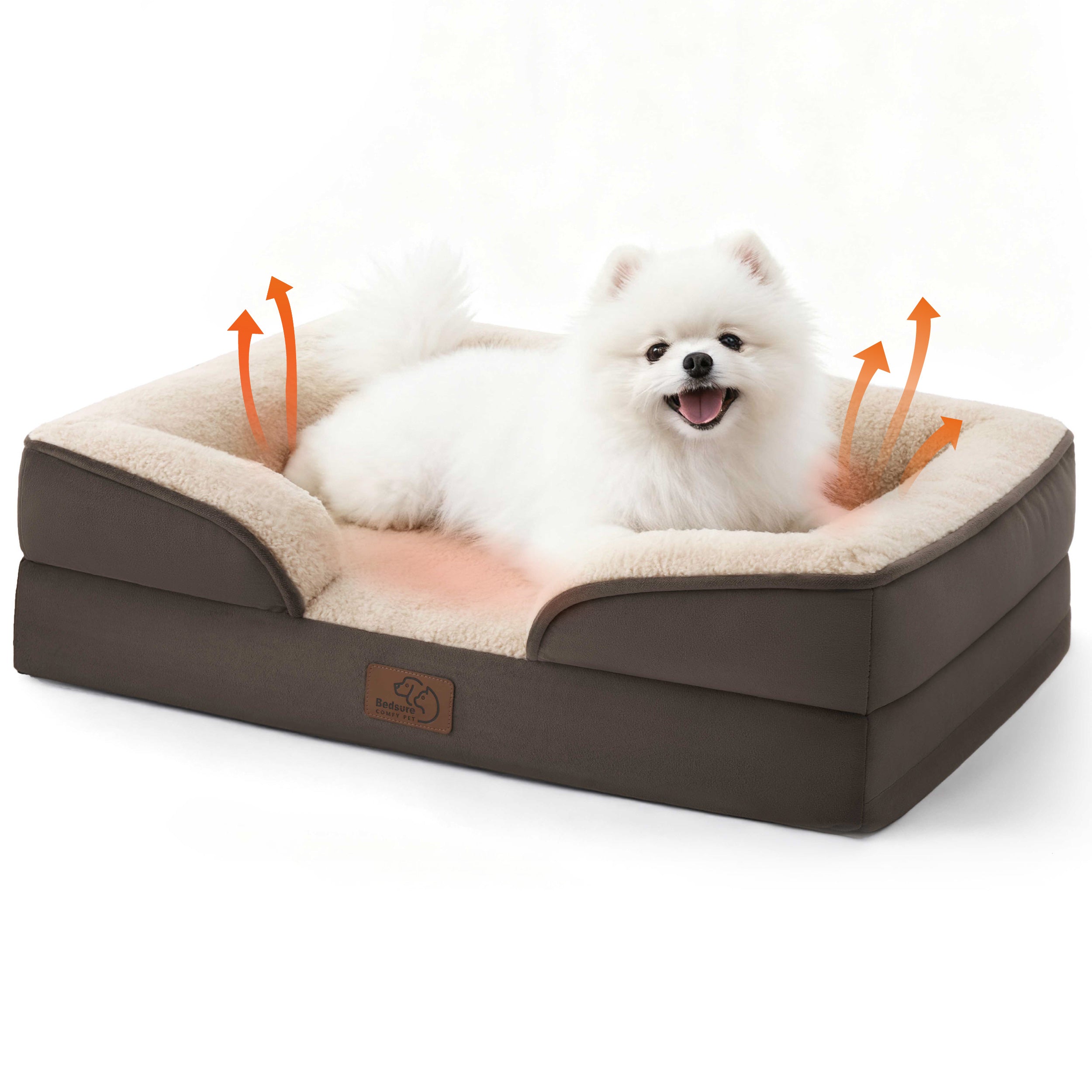 Orthopedic Self-Warming Dog Bed