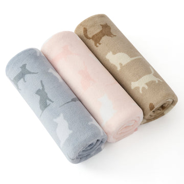 Pet Blankets Three-Pack