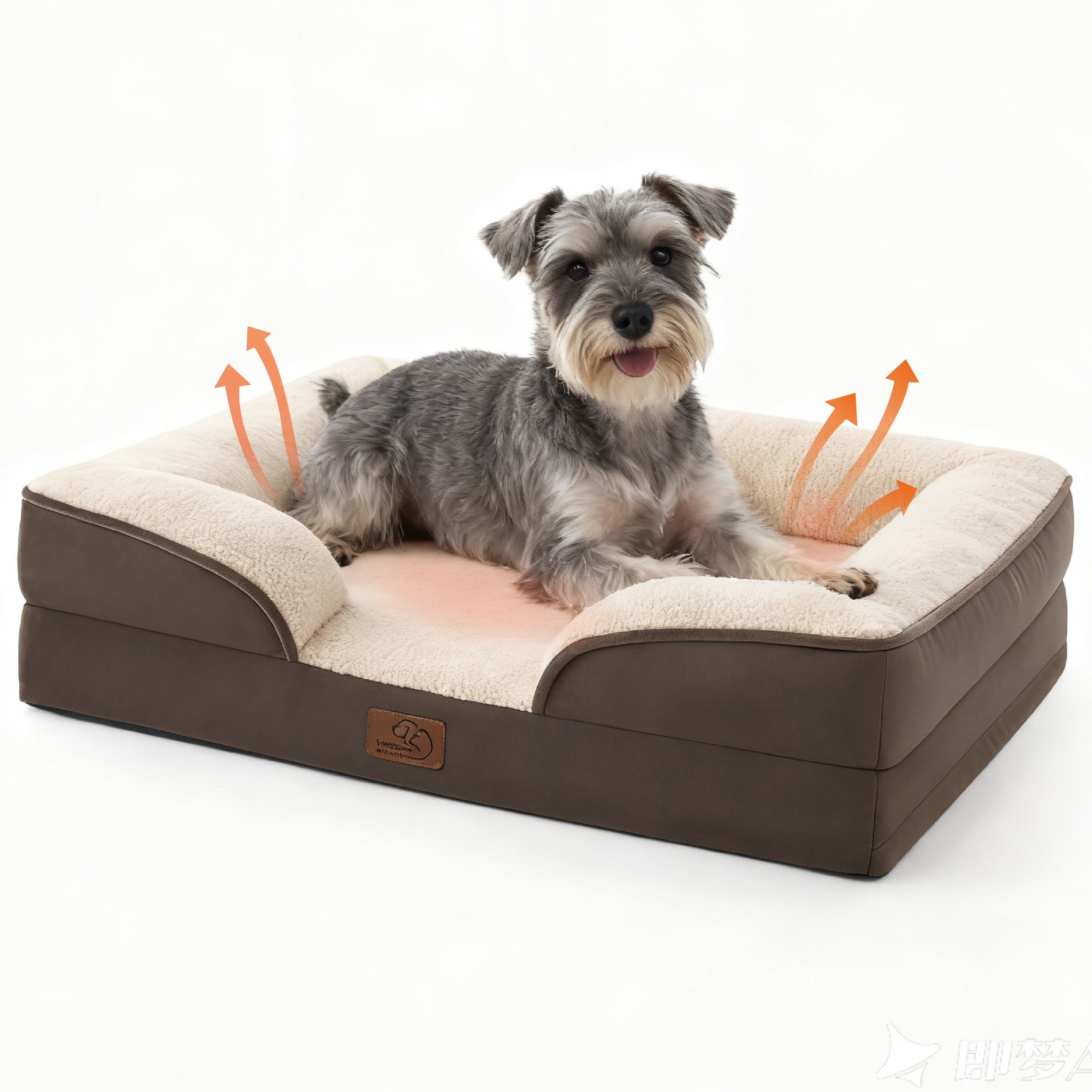 Orthopedic Self-Warming Dog Bed