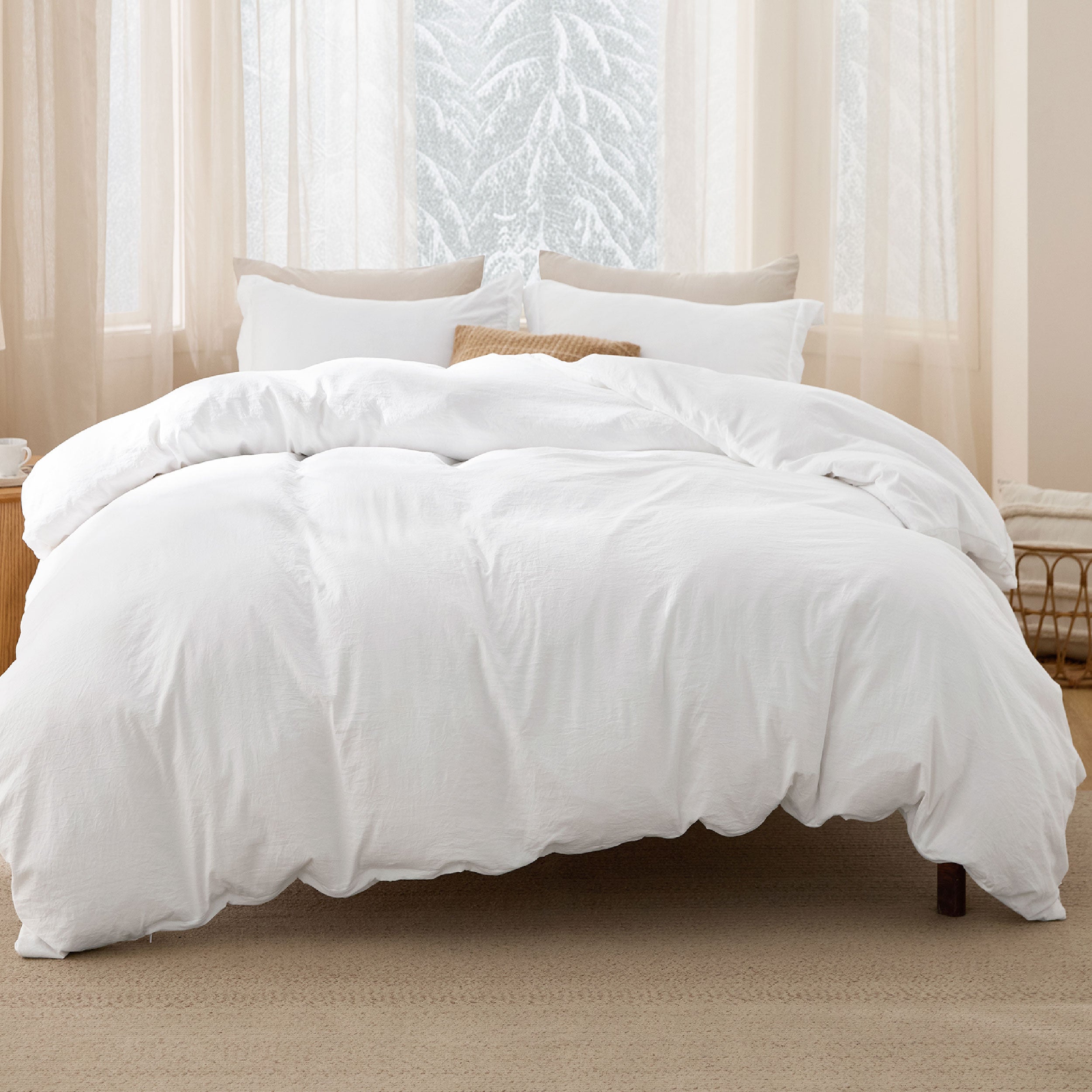 Prewashed Cotton-like Down Alternative Bed-in-a-bag