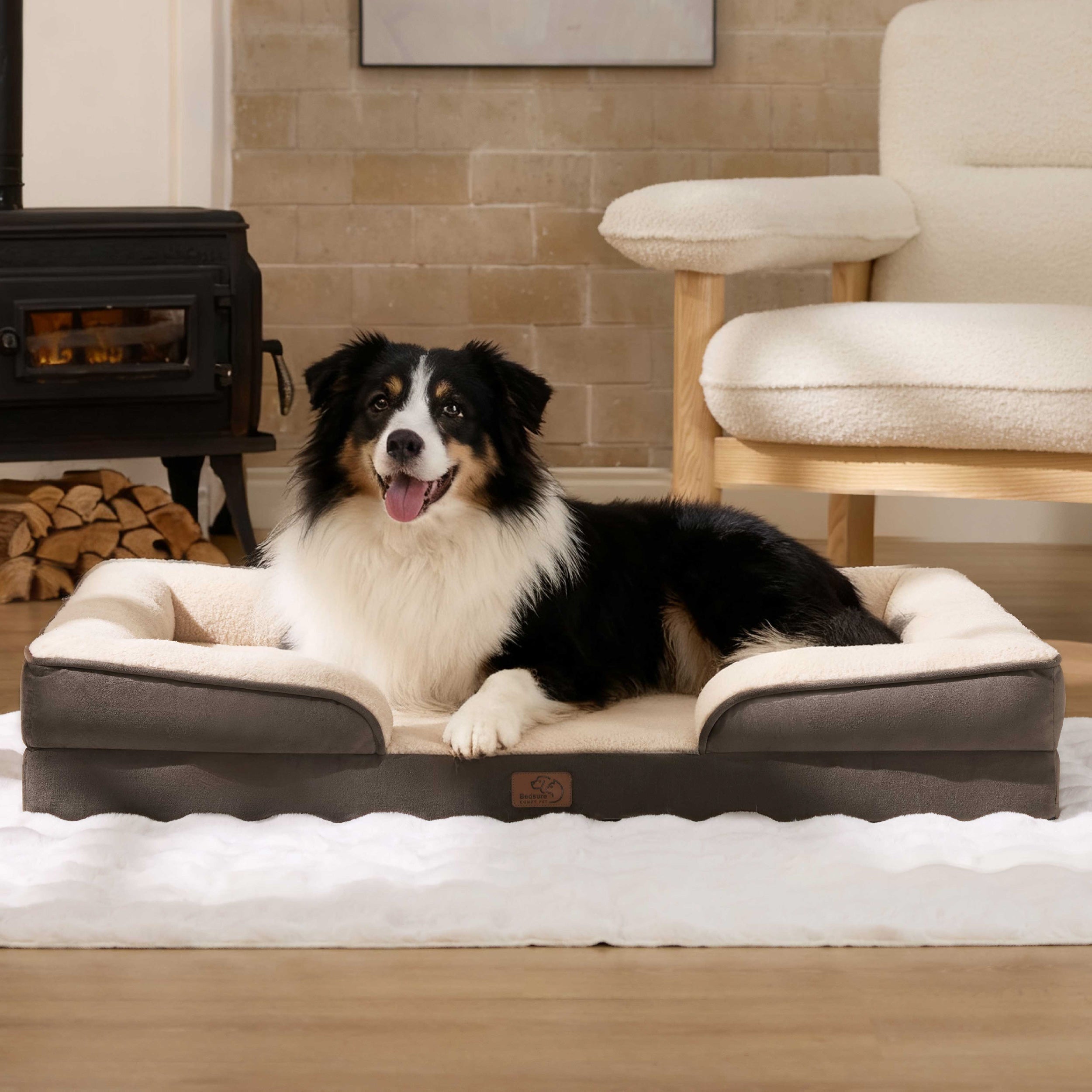Orthopedic Self-Warming Dog Bed