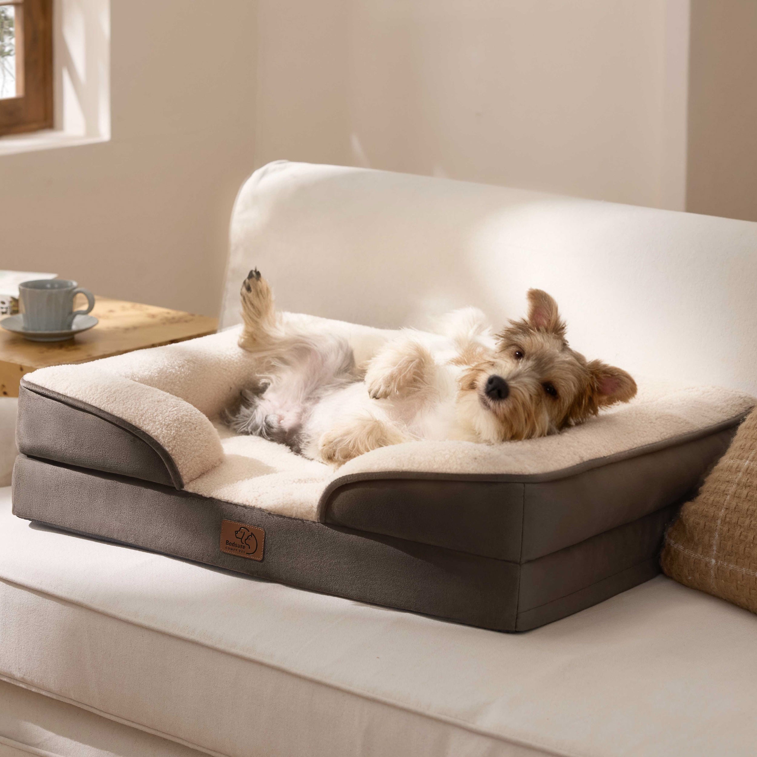 Orthopedic Self-Warming Dog Bed