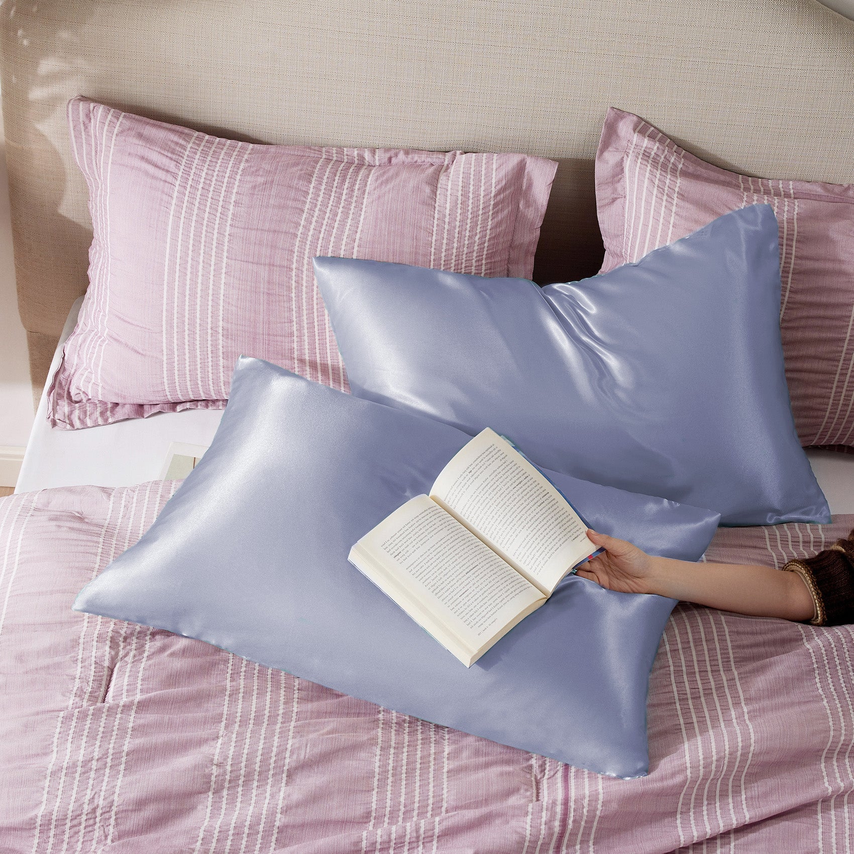 Solid Satin Pillowcase