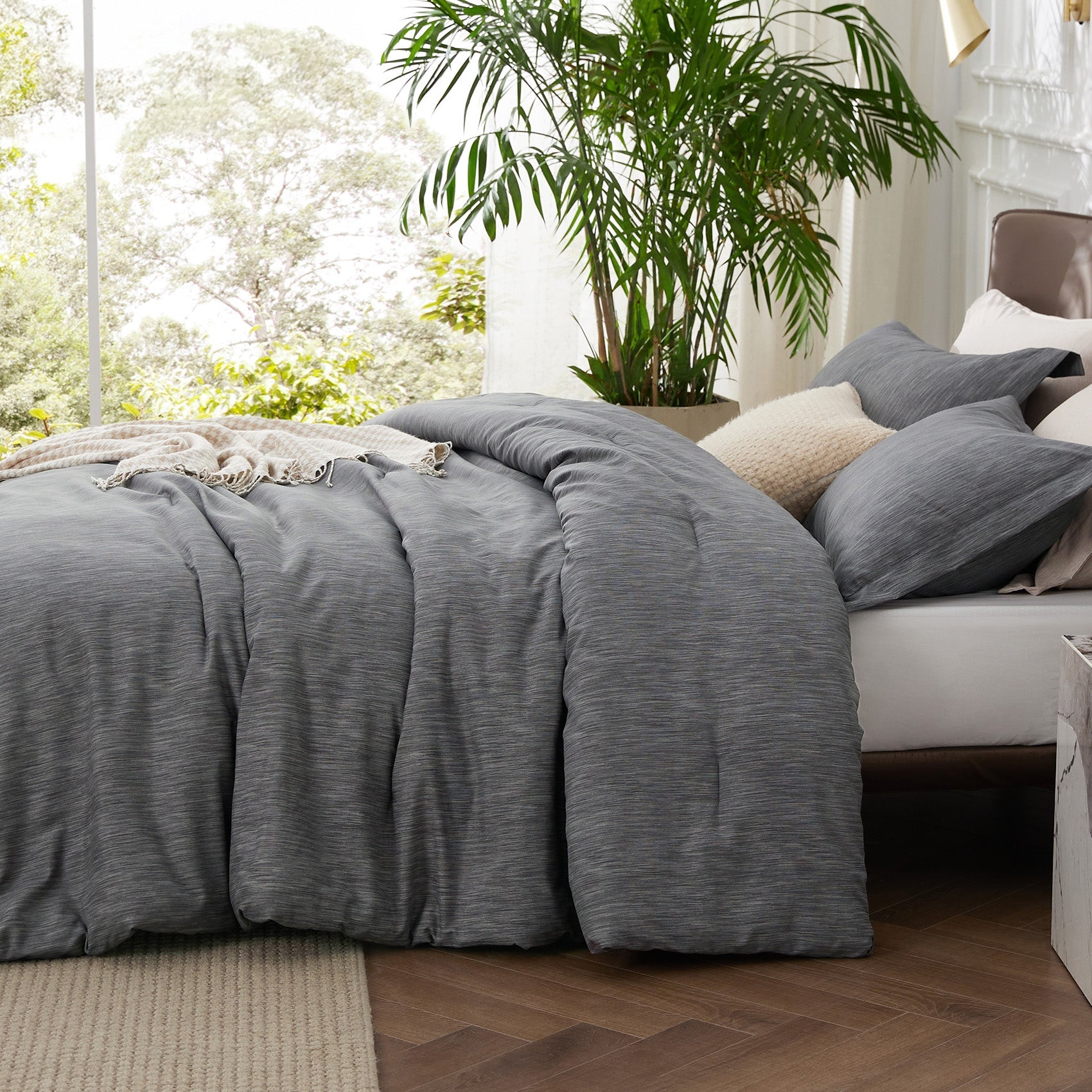 Cationic Dye Comforter Set