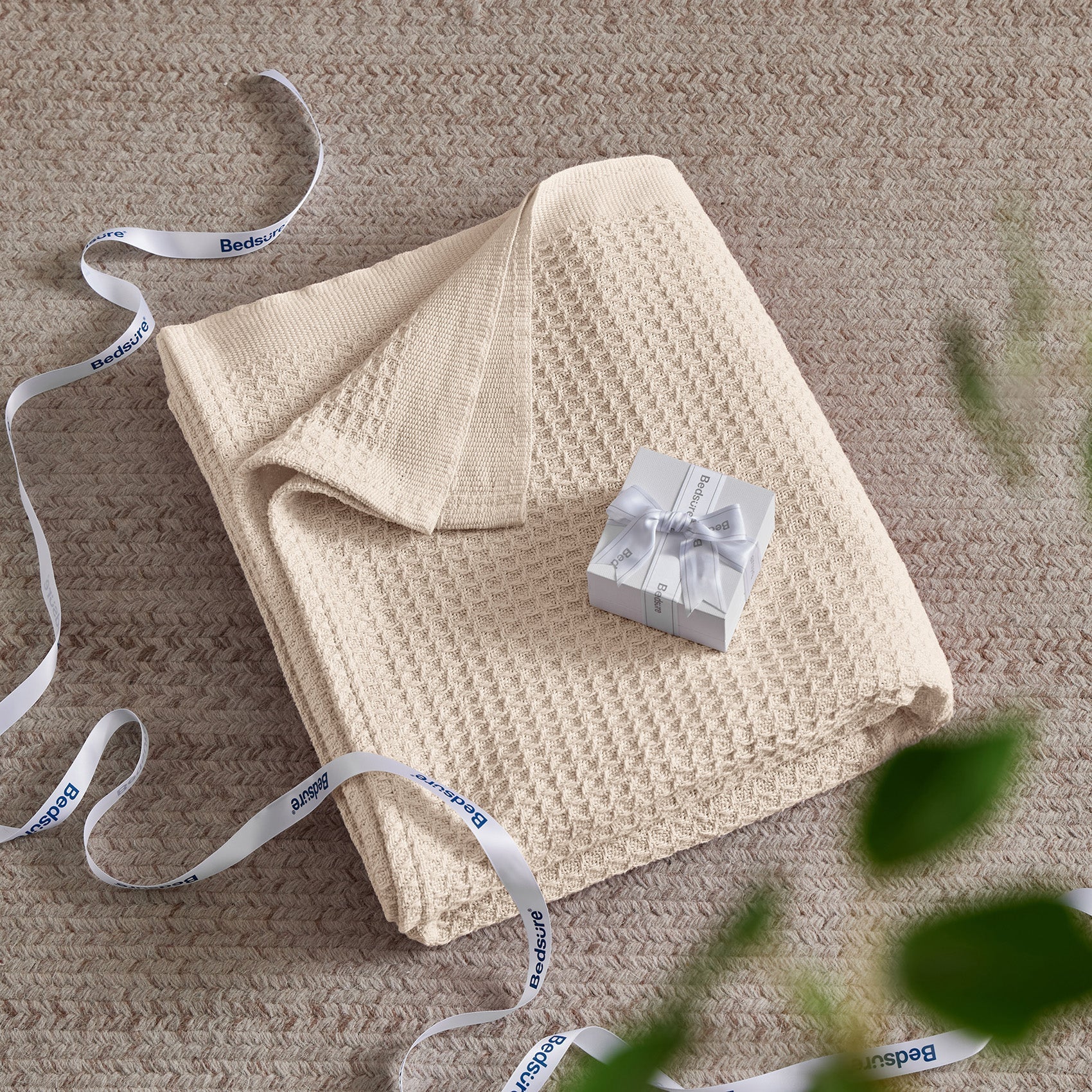 GentleSoft® Cotton Waffle Weave Blanket