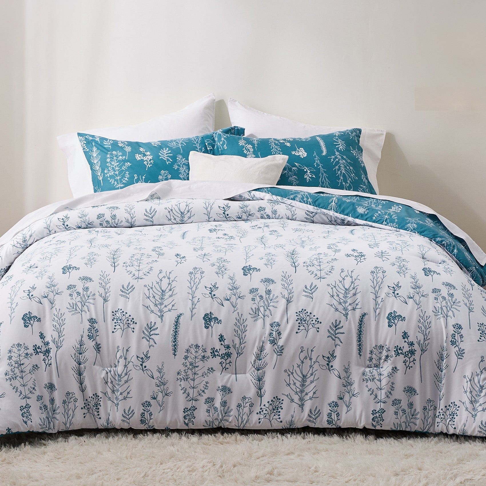 Floral Comforter Set