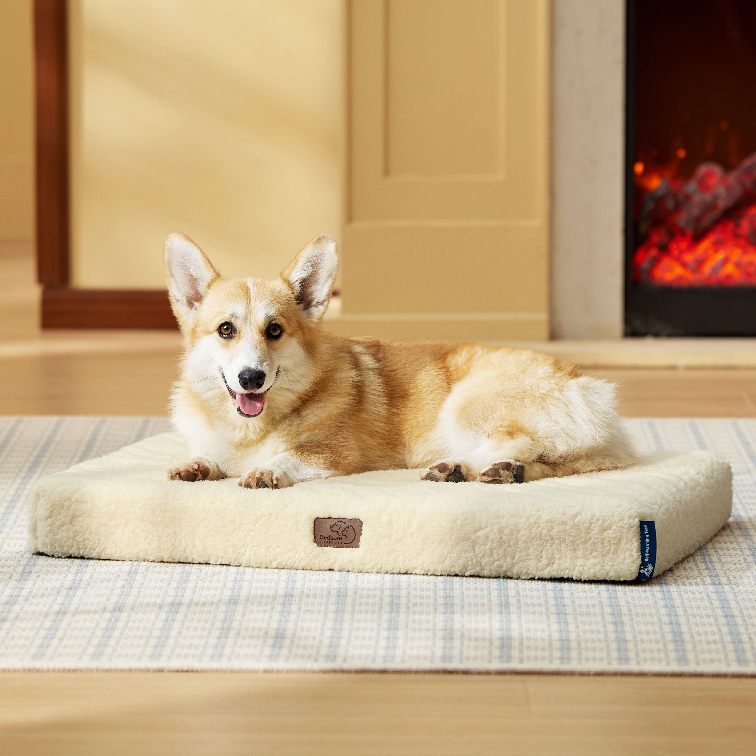Self-Warming Egg Foam Pet Mat