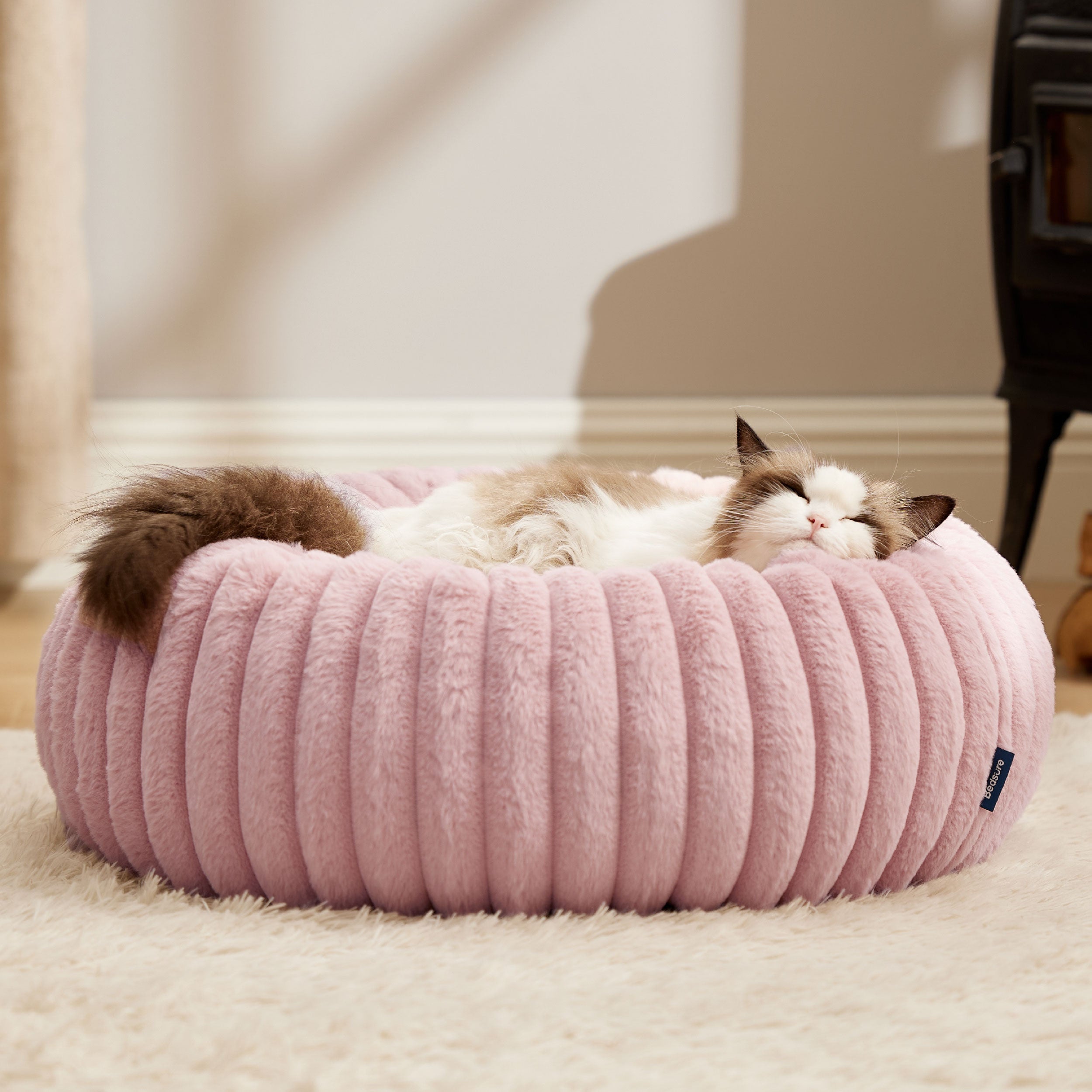 Corduroy Round Pet Bed