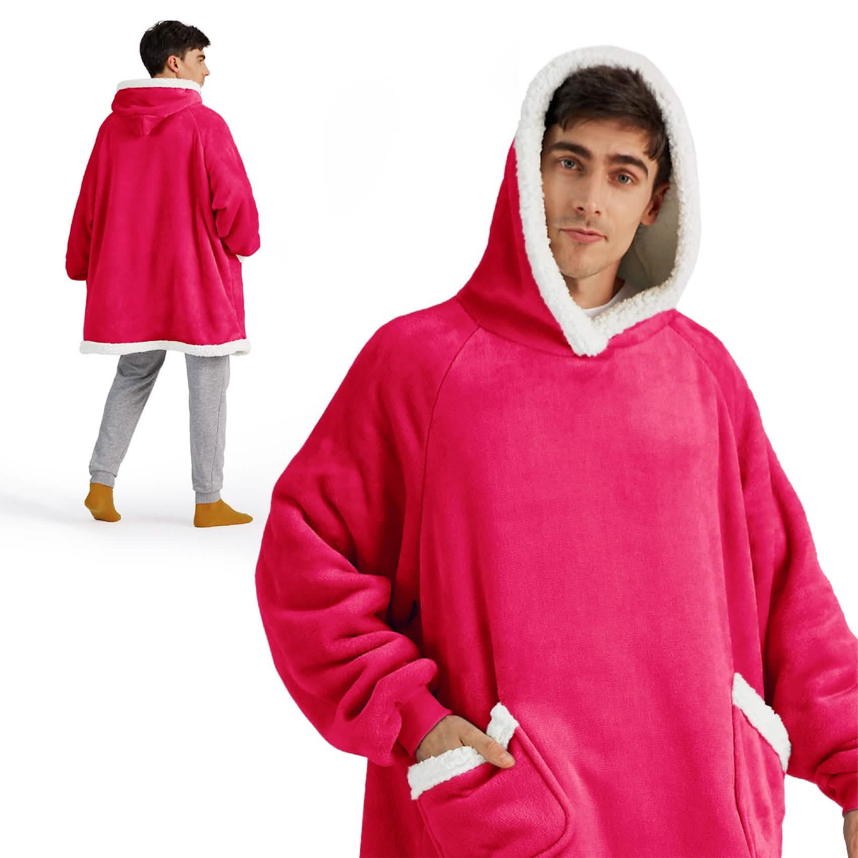 GentleSoft™ Sherpa Fleece Wearable Blanket