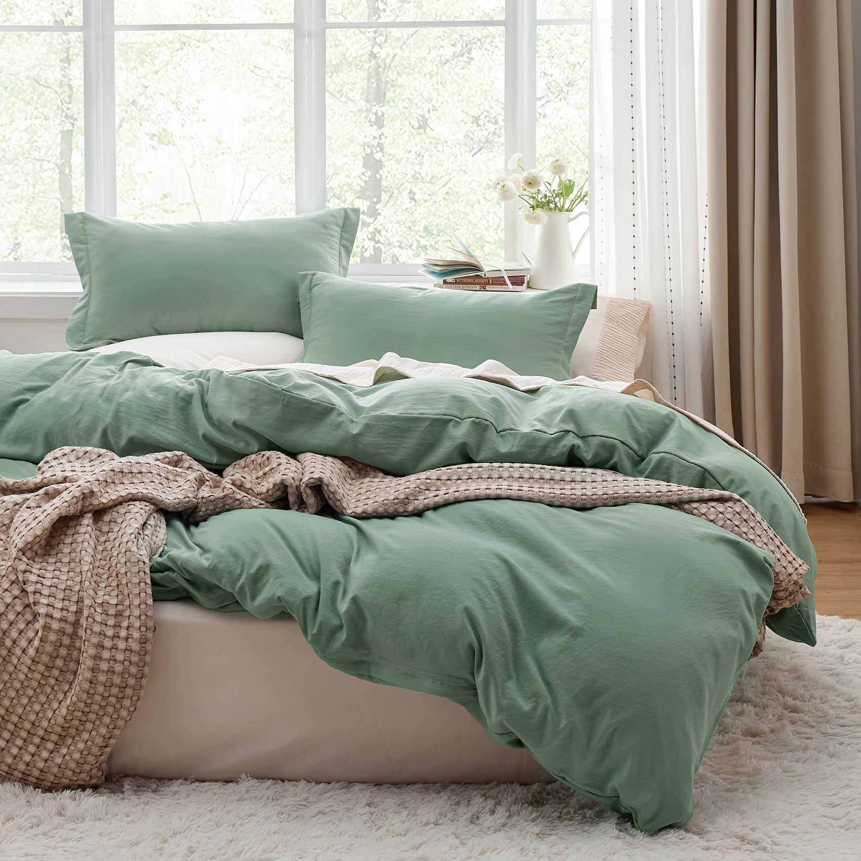 Ultra Soft Hypoallergenic Microfiber Duvet Cover Set