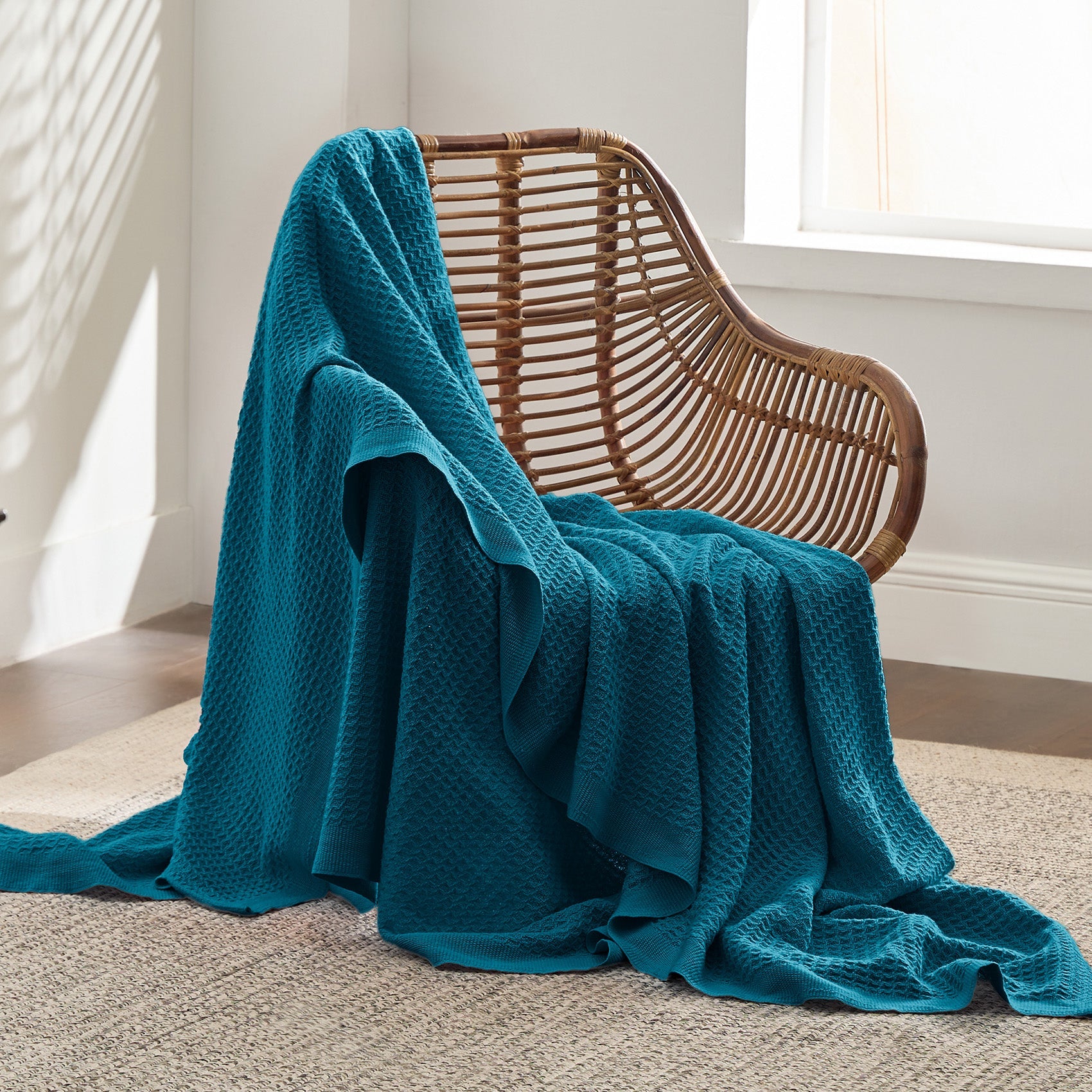 GentleSoft® Cotton Waffle Weave Blanket