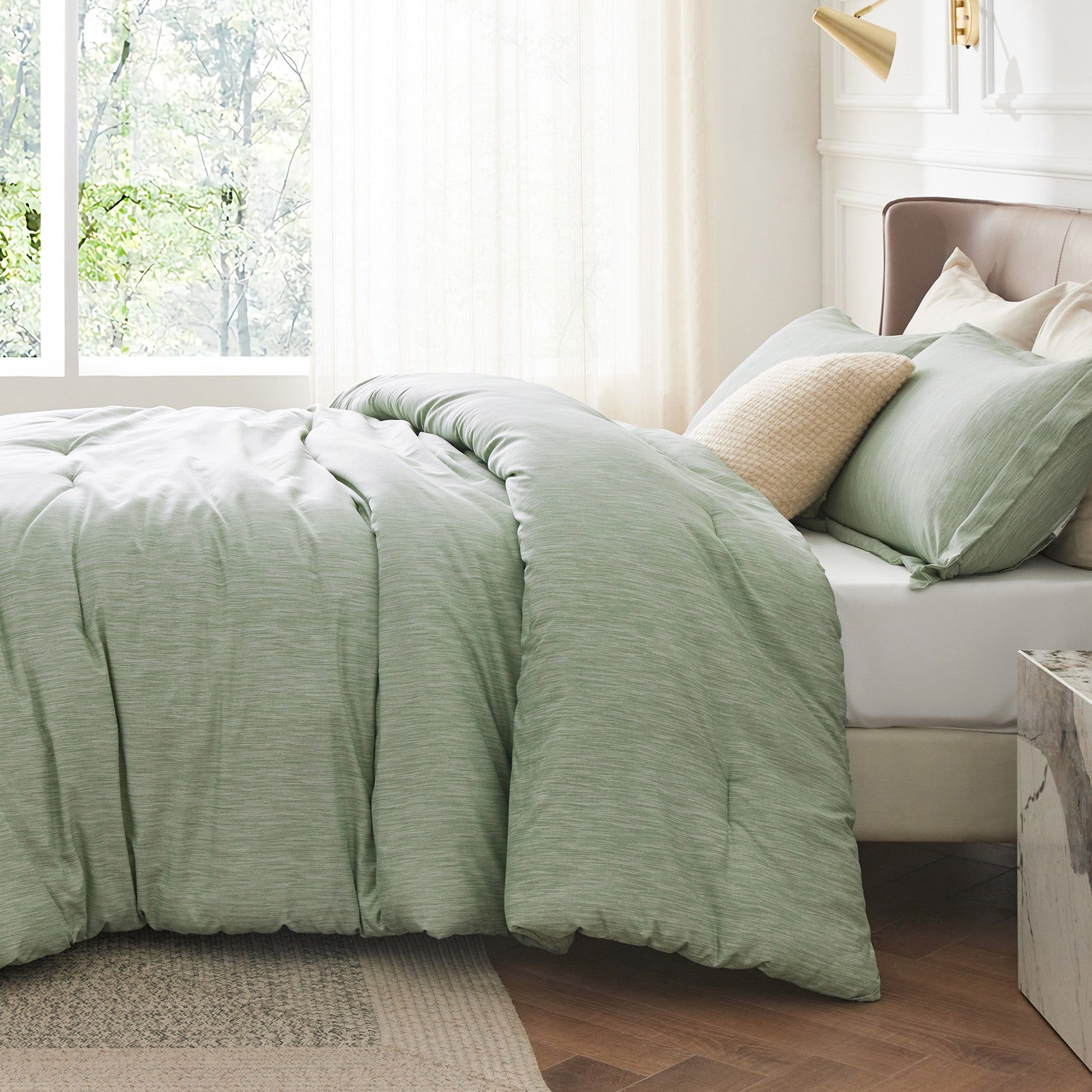 Cationic Dye Comforter Set