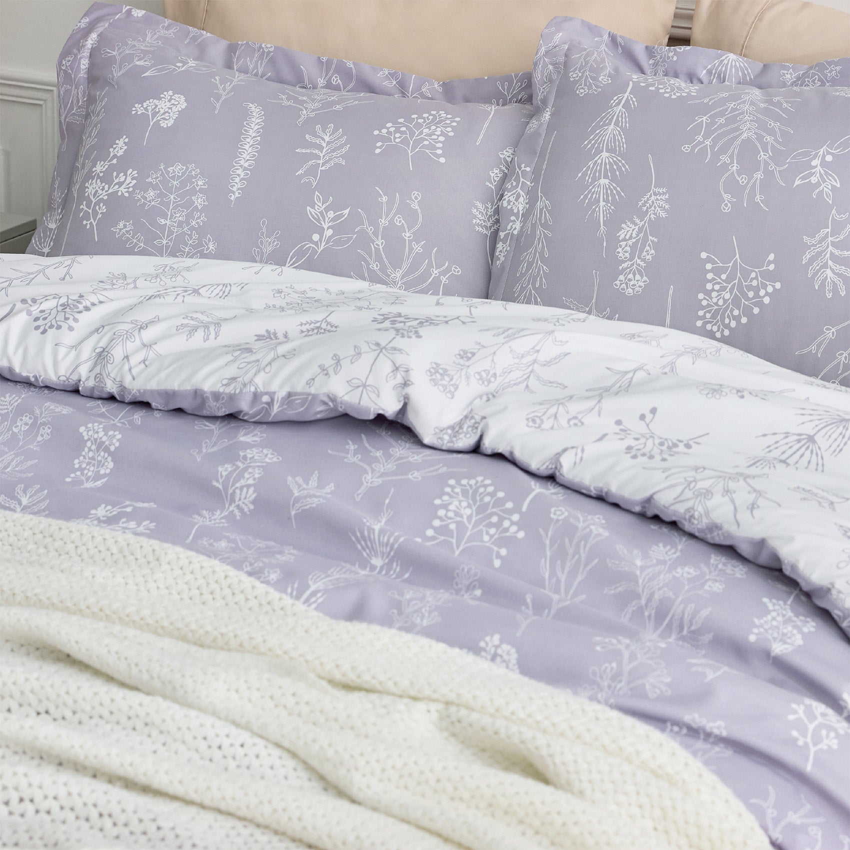 Floral Comforter Set