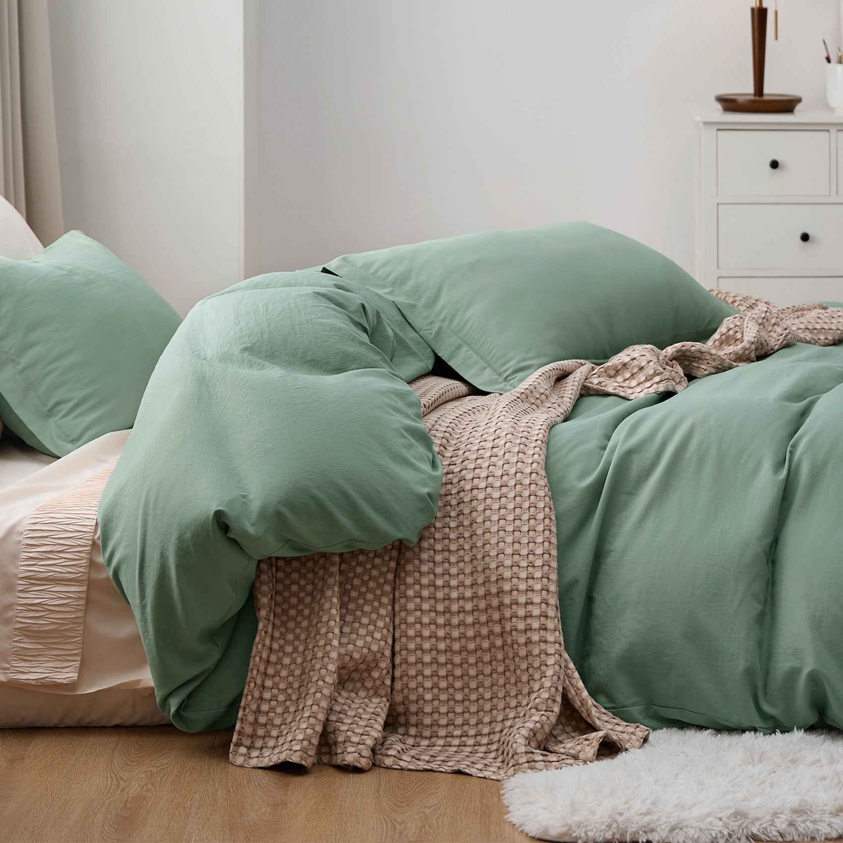 Ultra Soft Hypoallergenic Microfiber Duvet Cover Set