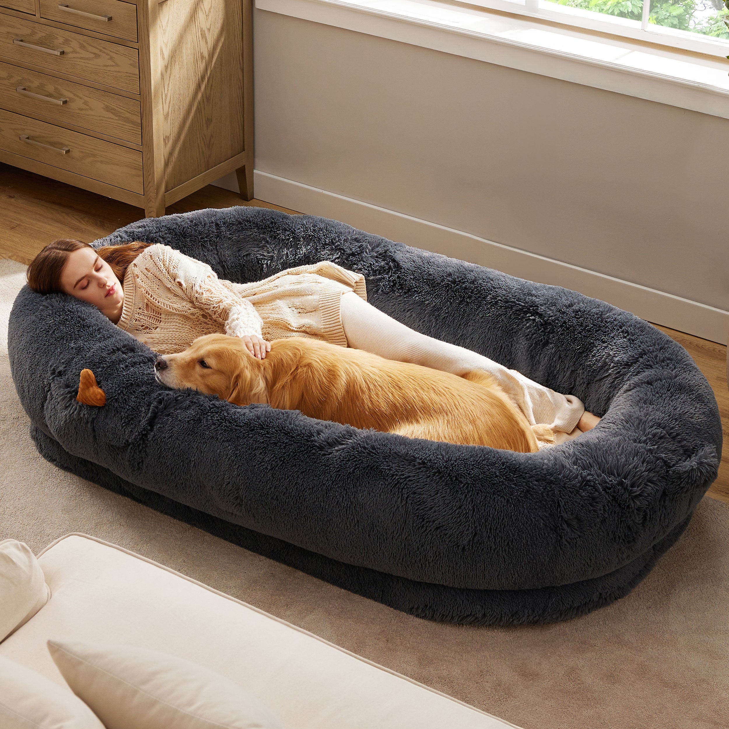 Human Dog Bed