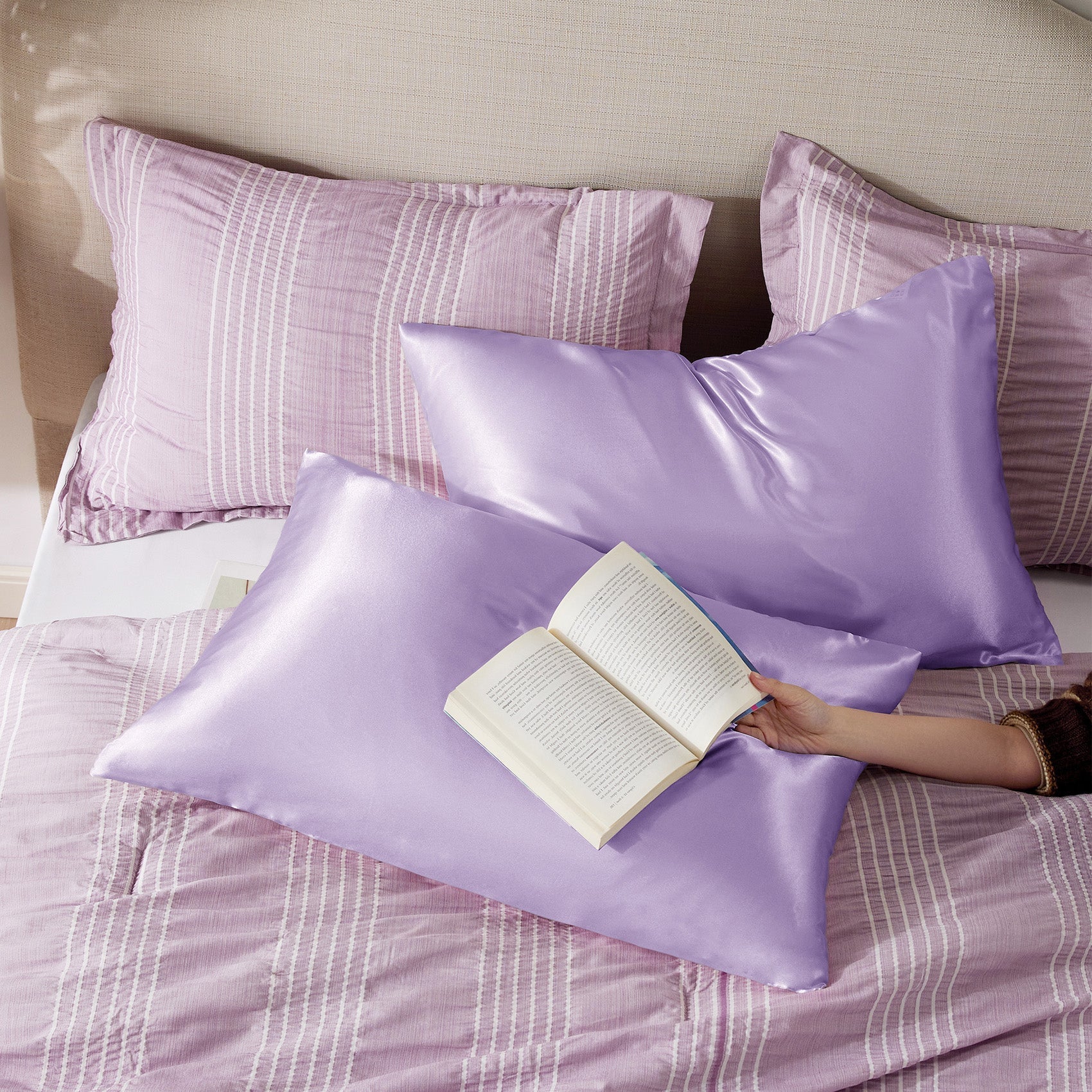 Solid Satin Pillowcase