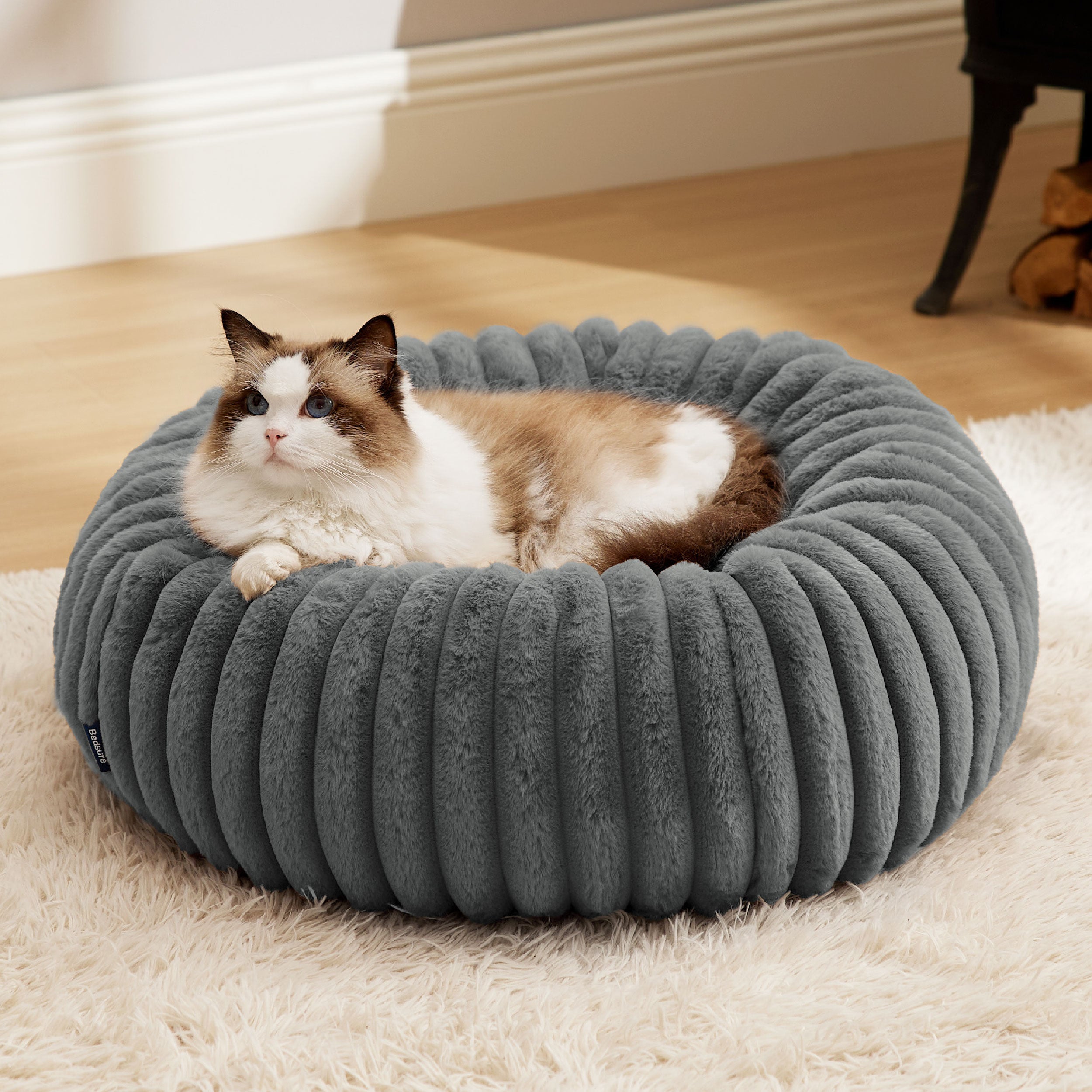 Corduroy Round Pet Bed
