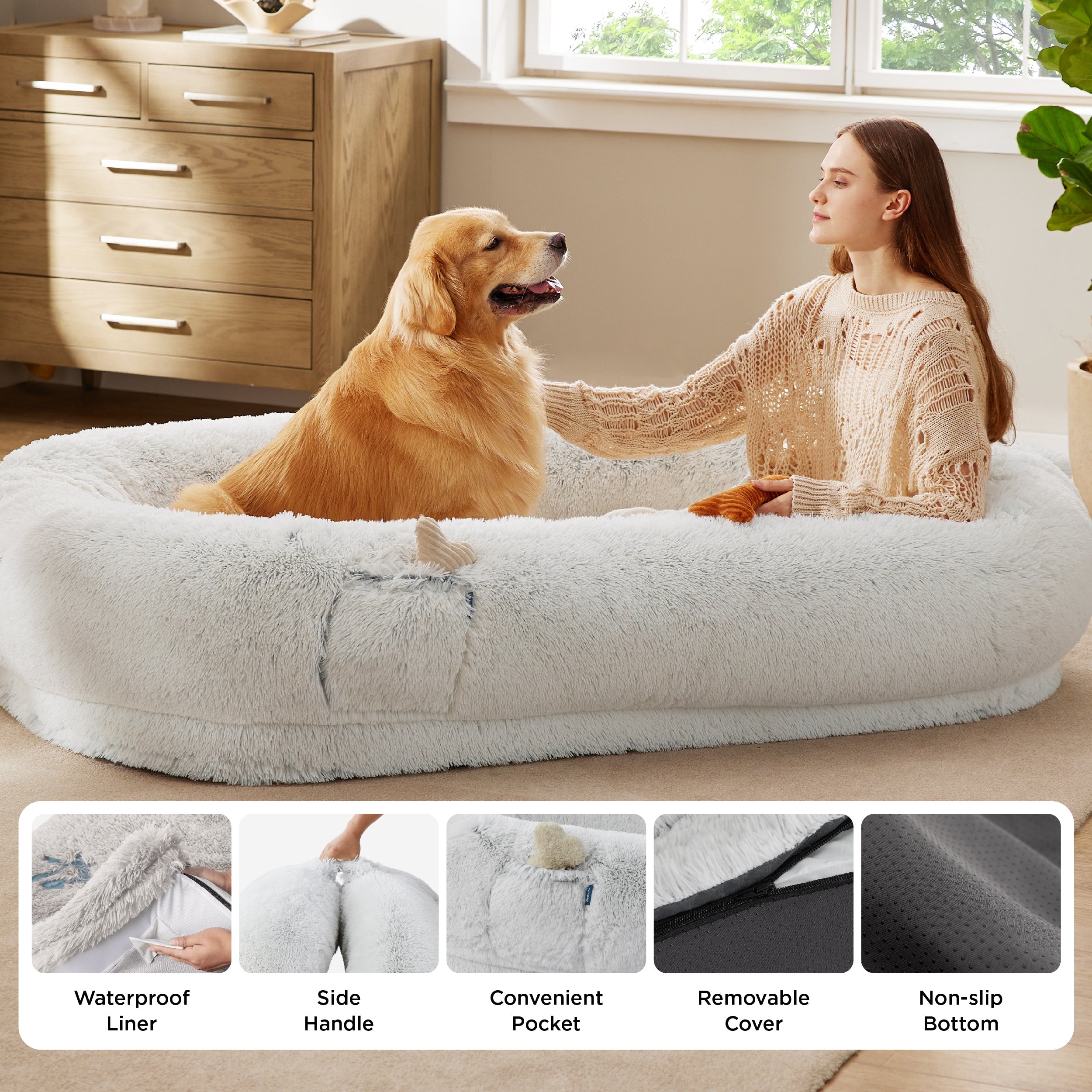 Human Dog Bed