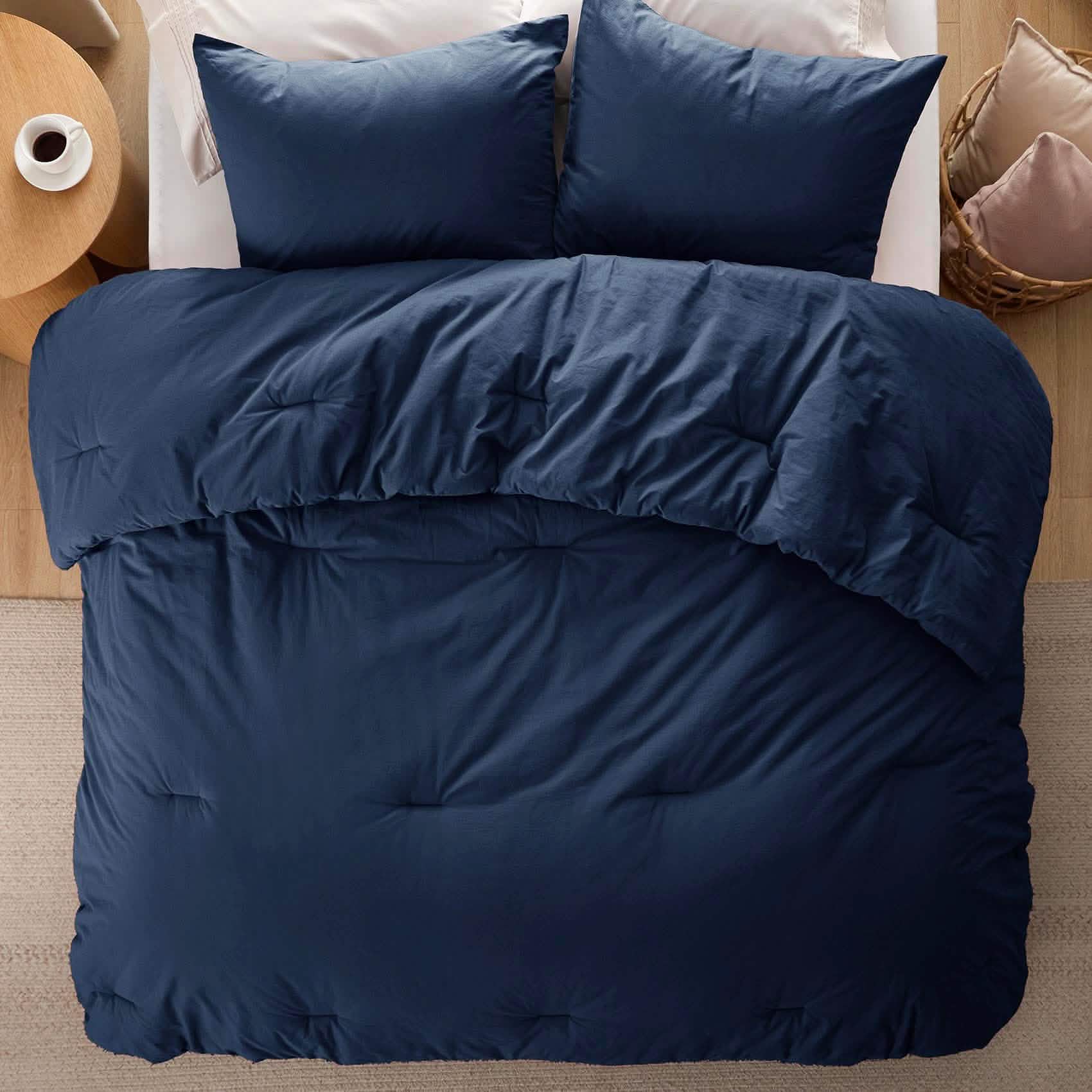 GentleSoft® Prewashed Cotton Comforter Set