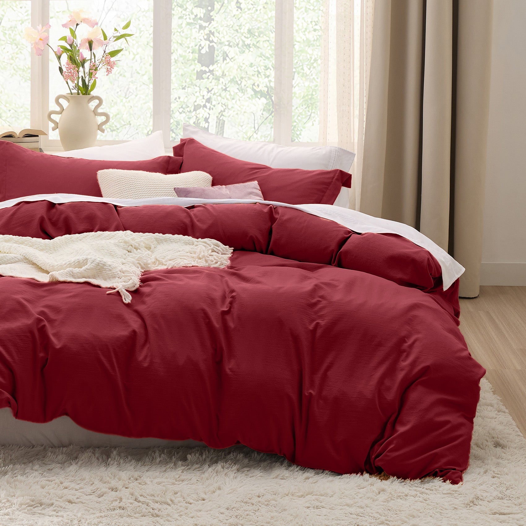 Ultra Soft Hypoallergenic Microfiber Duvet Cover Set
