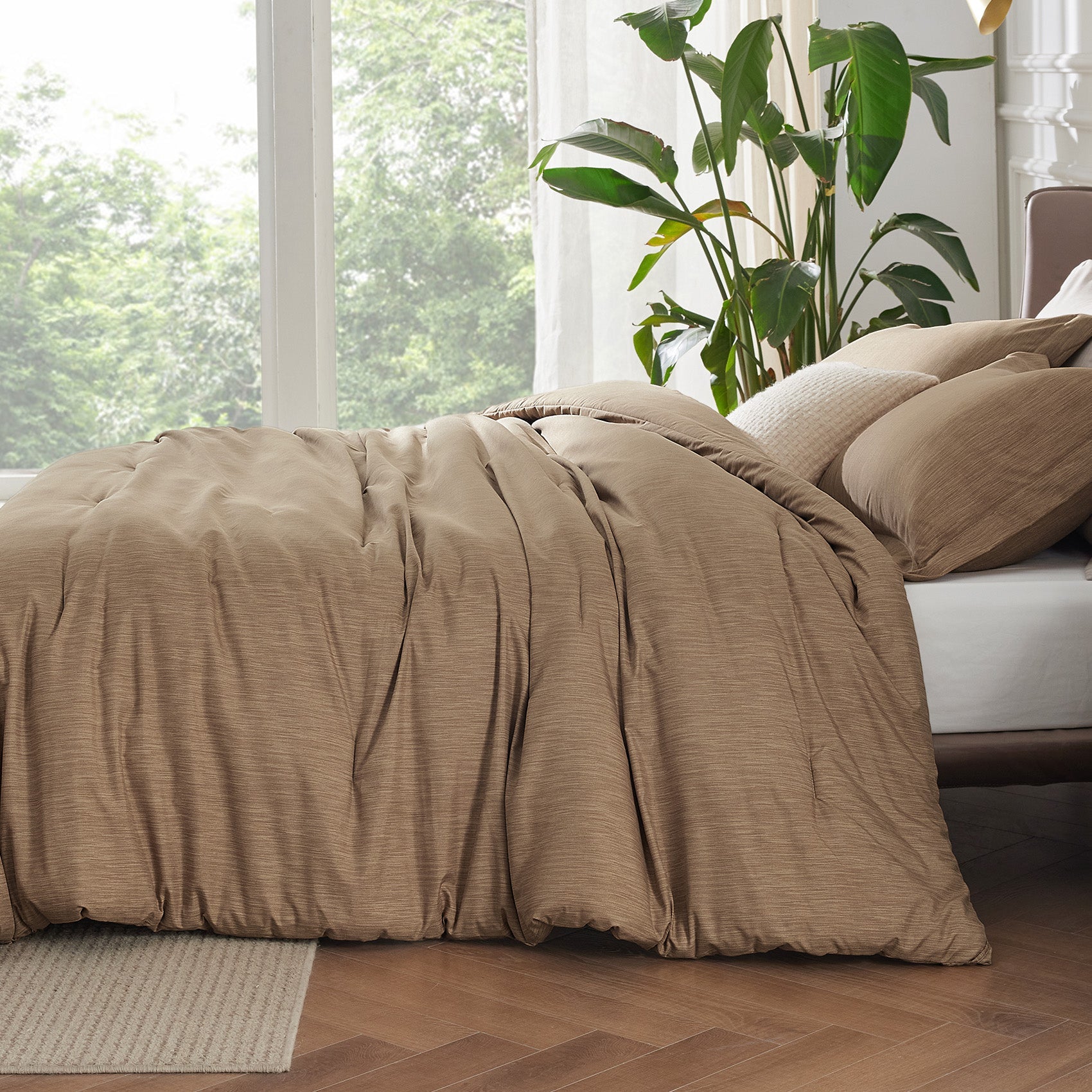 Cationic Dye Comforter Set