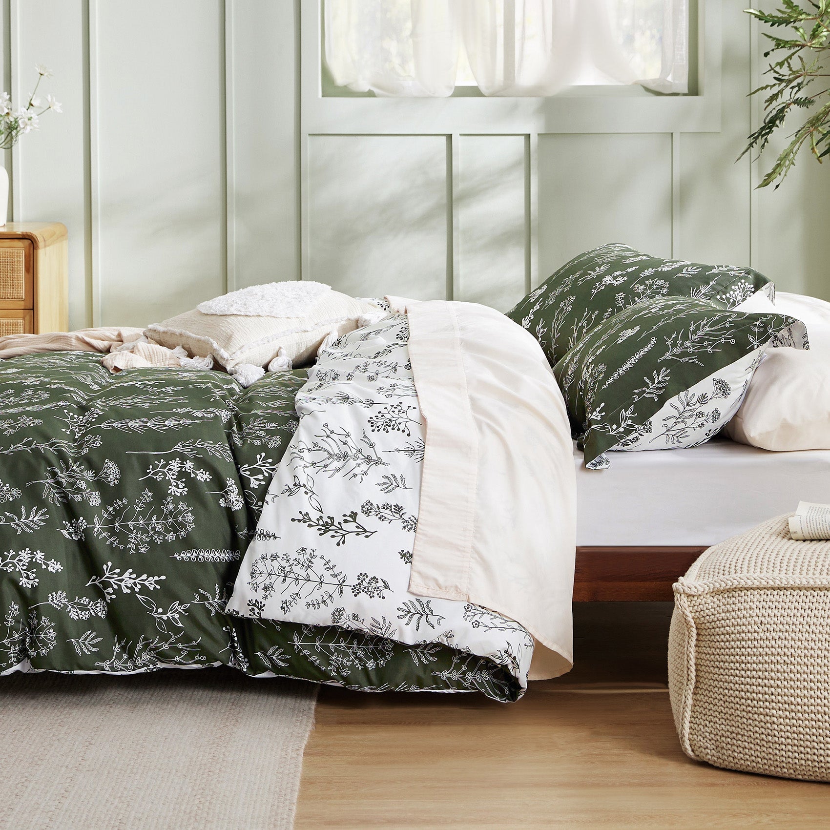 Floral Comforter Set