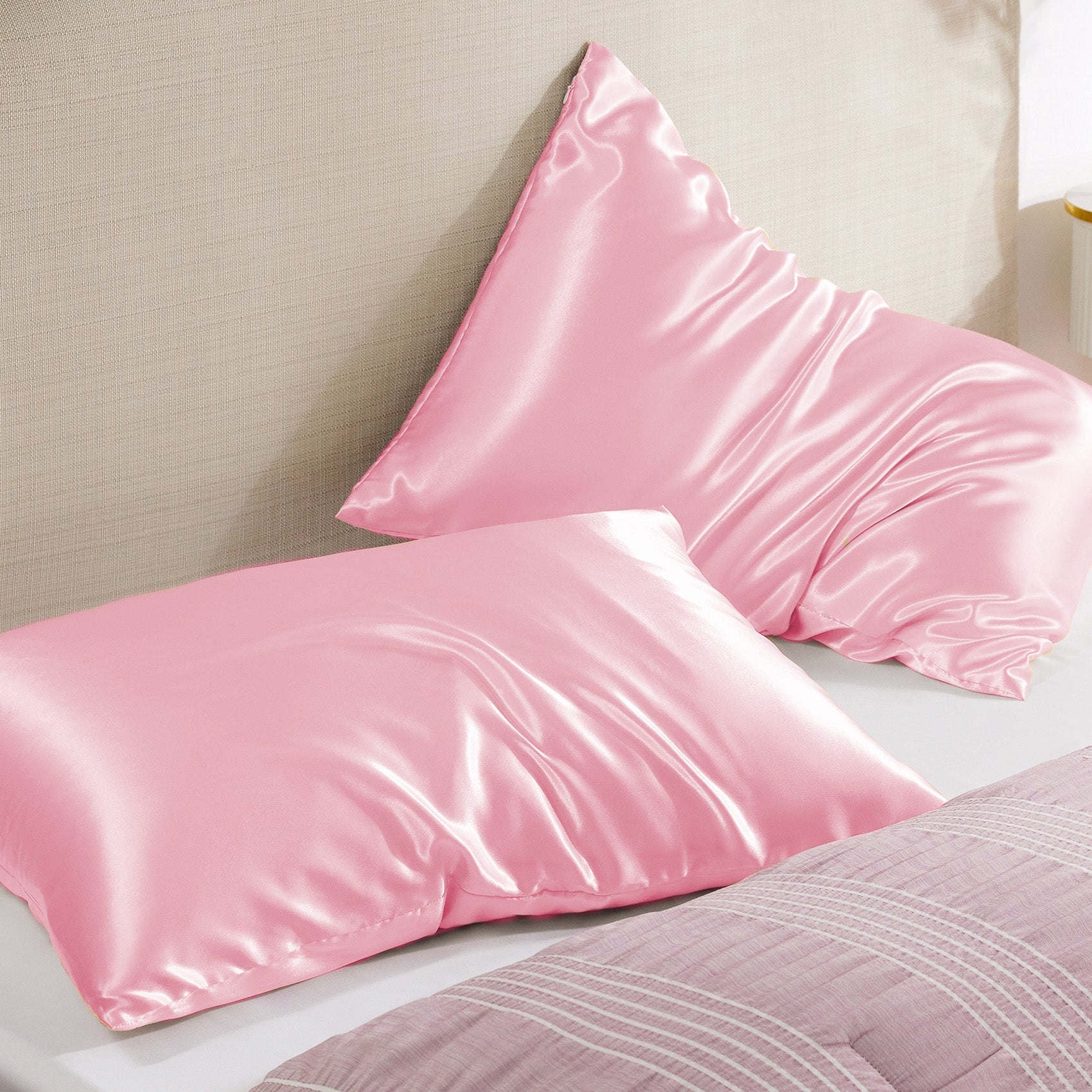 Solid Satin Pillowcase