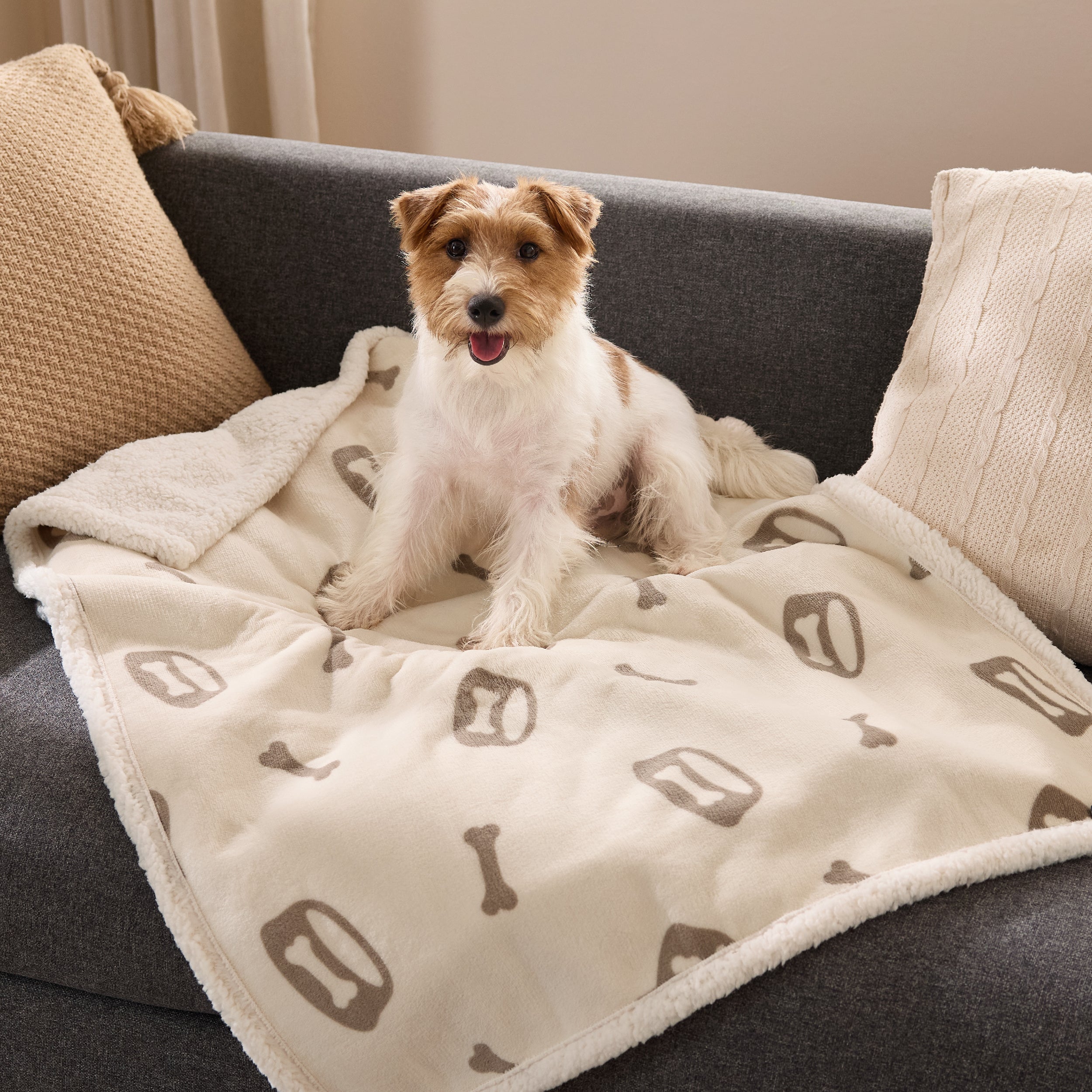 Reversible Waterproof Sherapa Blanket