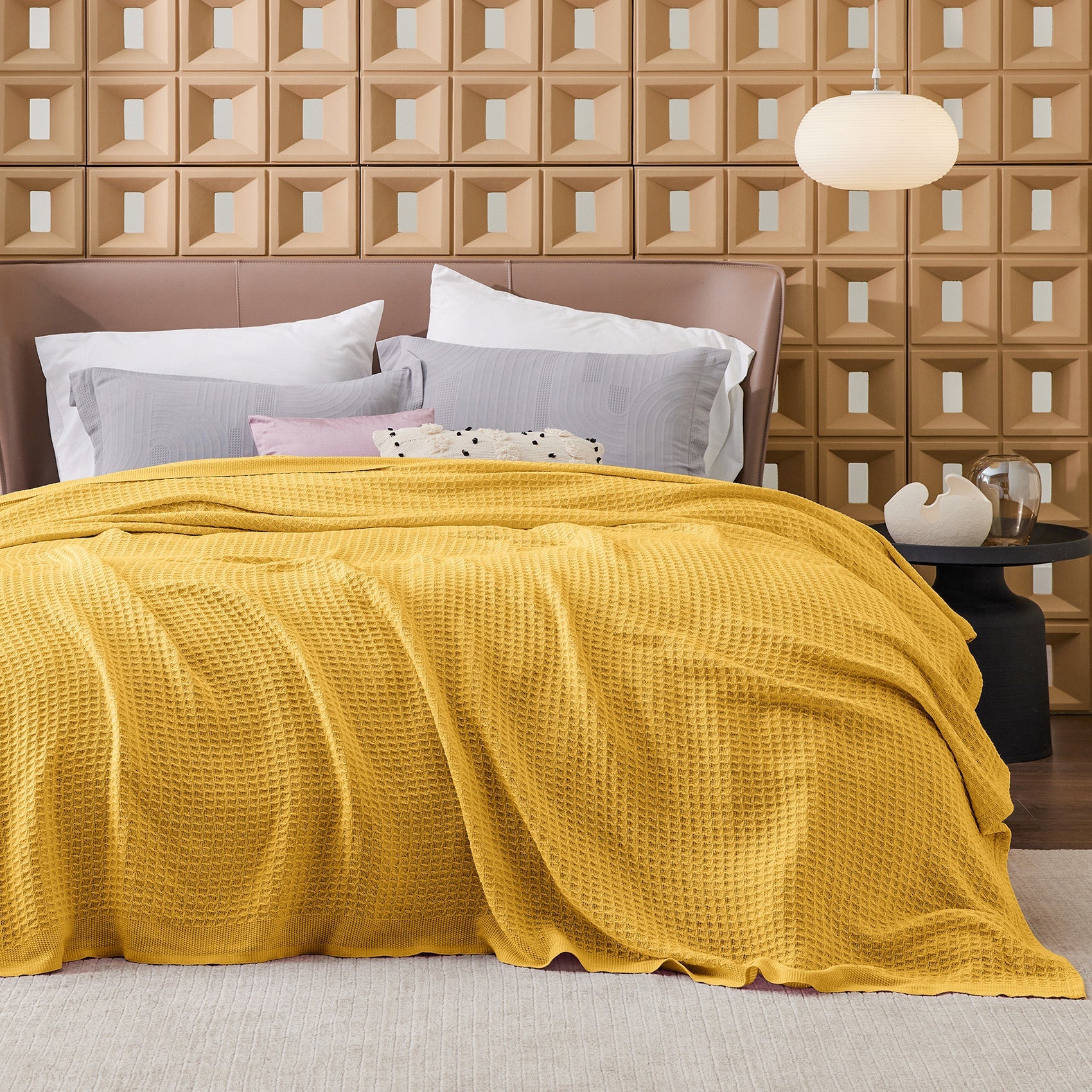 GentleSoft® Cotton Waffle Weave Blanket