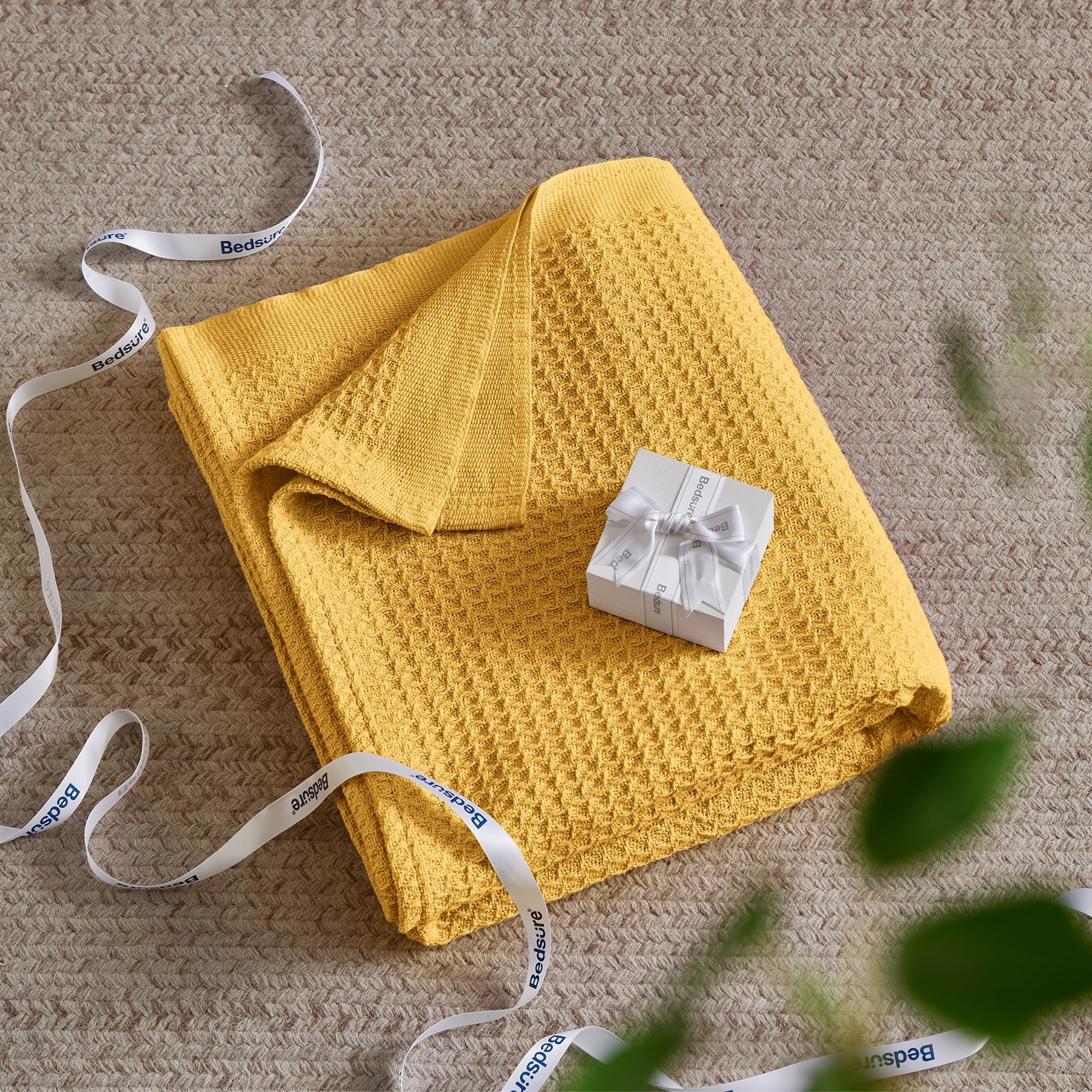 GentleSoft® Cotton Waffle Weave Blanket
