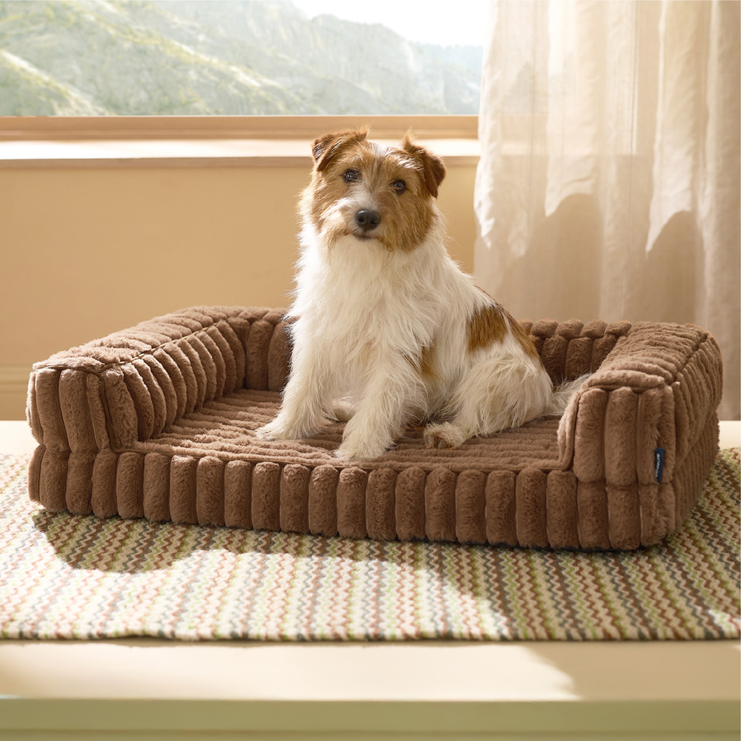 Corduroy Fleece Pet Sofa
