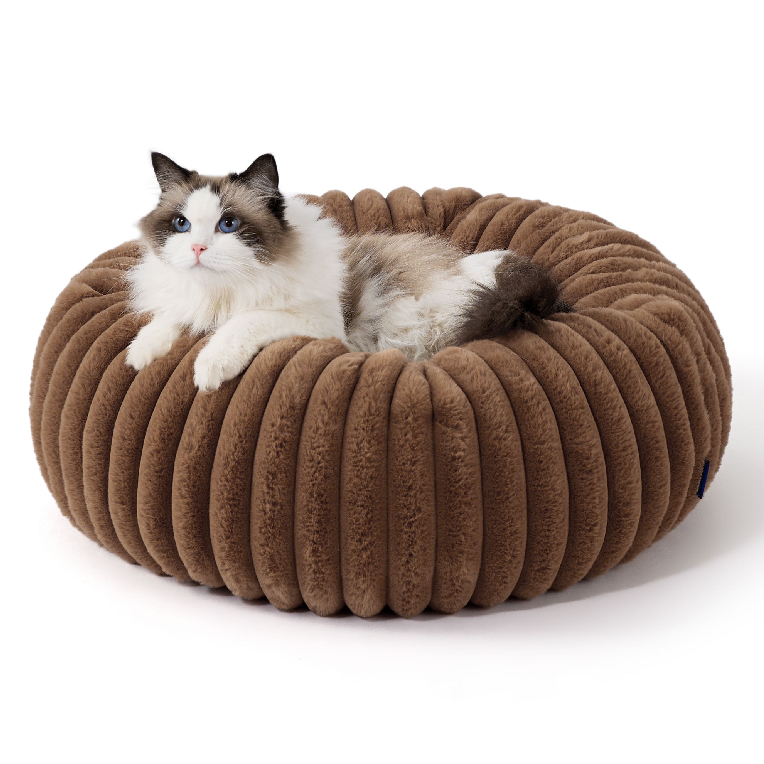 Corduroy Round Pet Bed